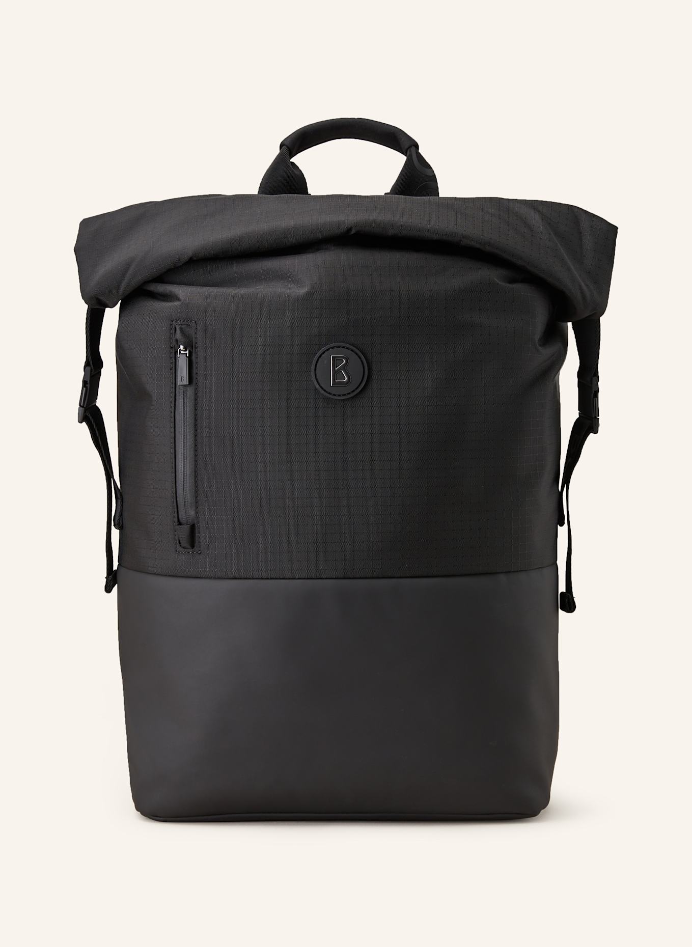 BOGNER Backpack LEON with laptop compartment: BLACK