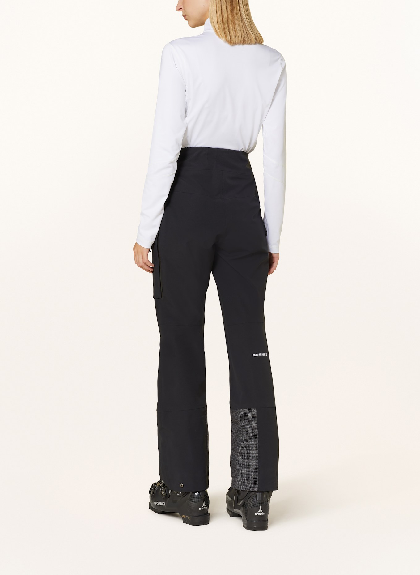 MAMMUT Hardshell-Skihose STONEY: SCHWARZ