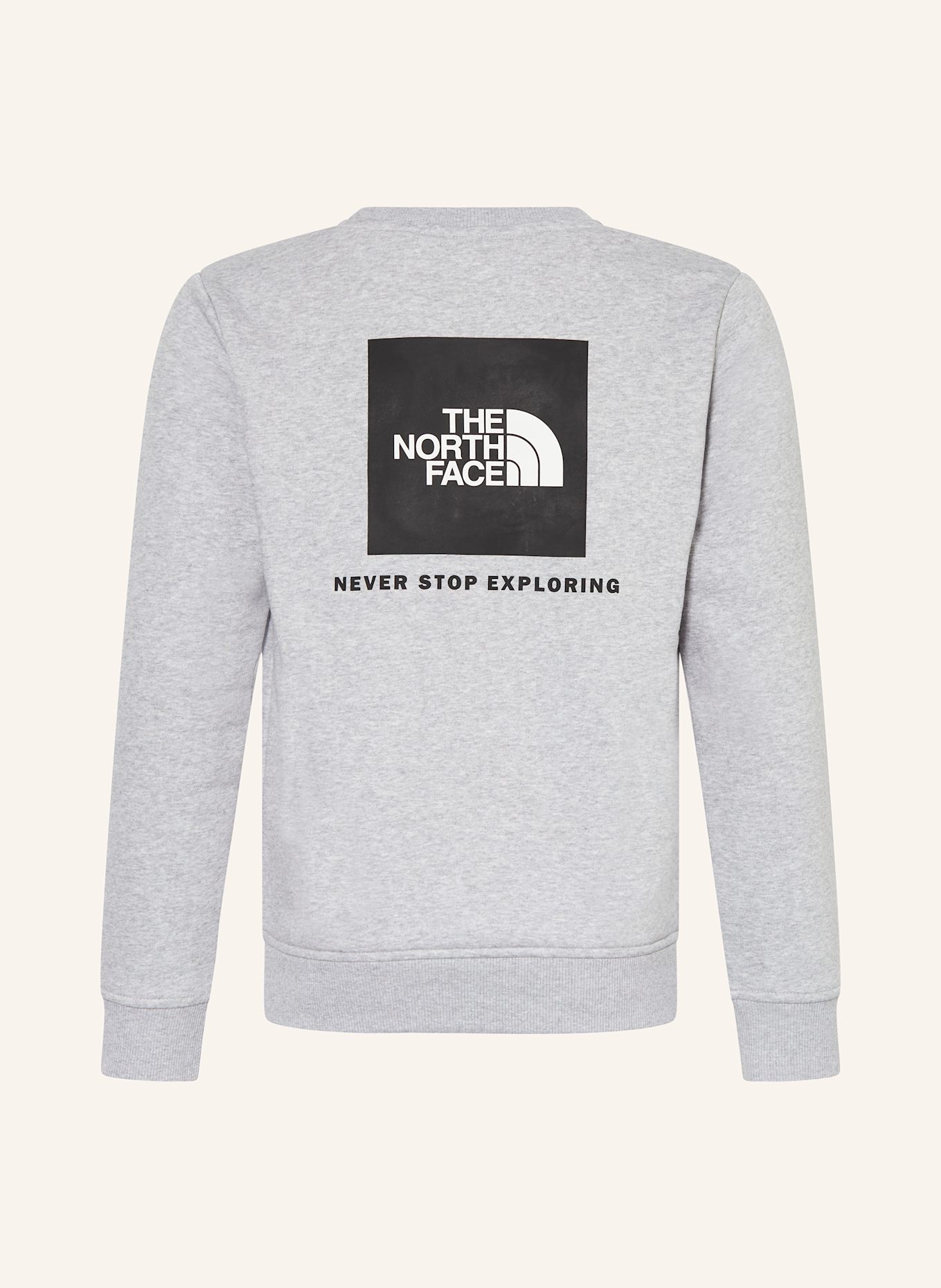 THE NORTH FACE Sweatshirt in hellgrau