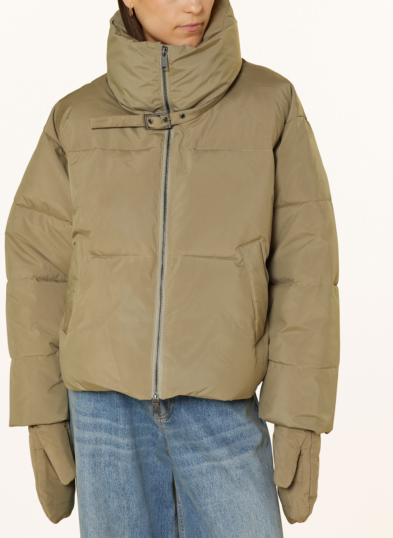 GESTUZ PINARAGZ quilted jacket, Color: OLIVE (Image 5)
