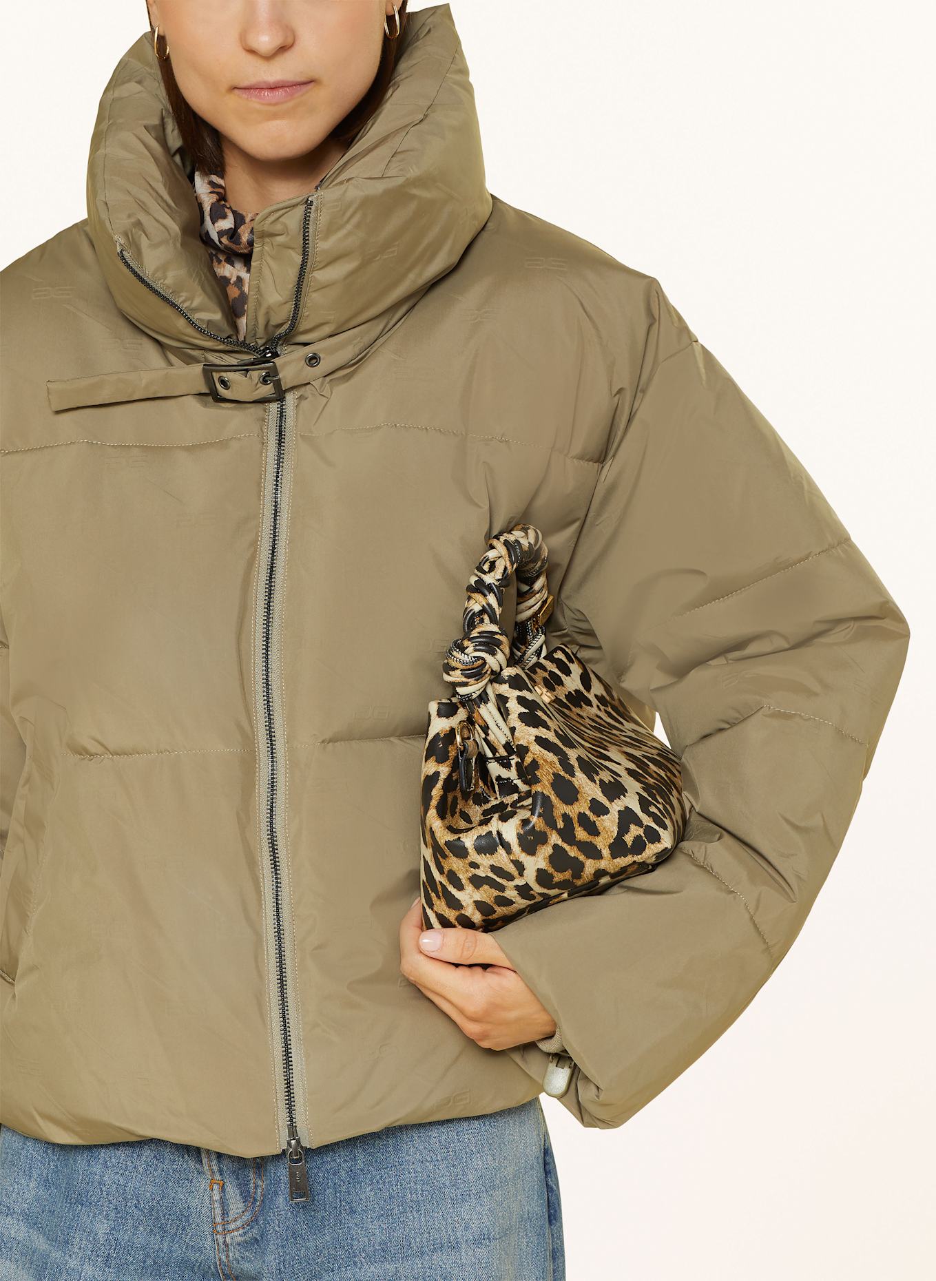 GESTUZ PINARAGZ quilted jacket, Color: OLIVE (Image 6)