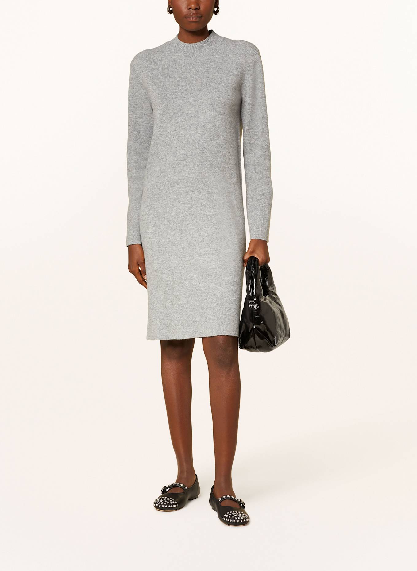 Y.A.S. Pletené šaty: SVĚTLE ŠEDÁ