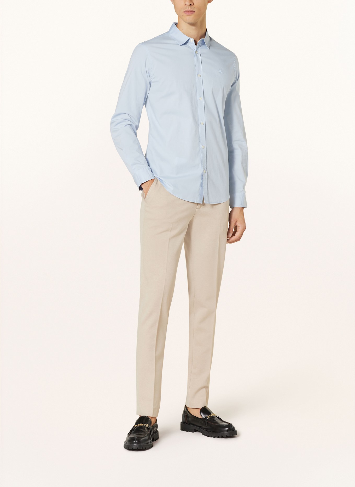 SCOTCH & SODA Hemd CORE Slim Fit: BLAU