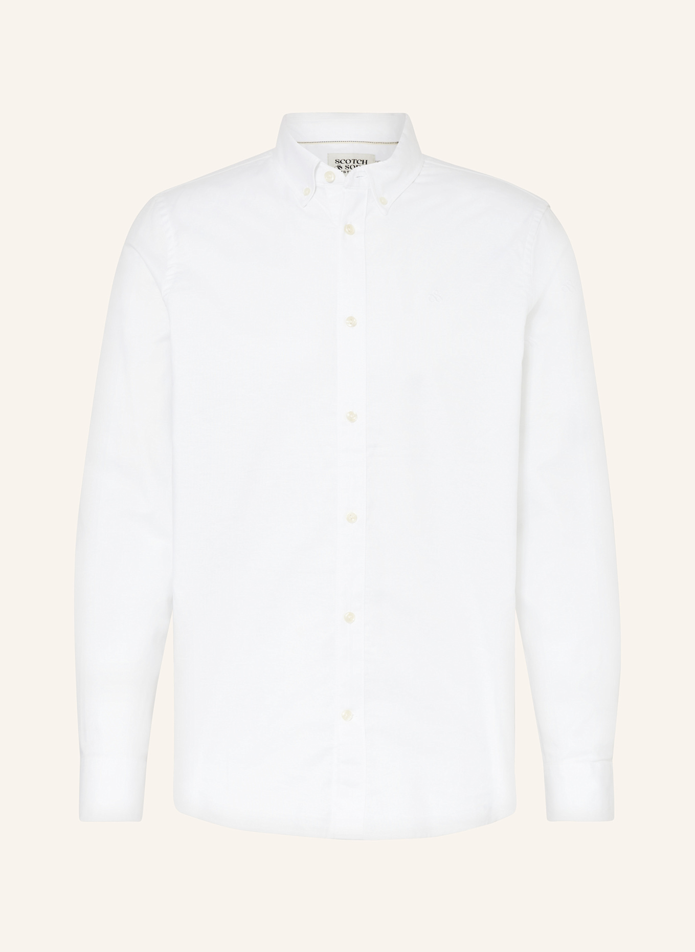 SCOTCH & SODA Oxfordhemd CORE Regular Fit, Farbe: WEISS (Bild 1)