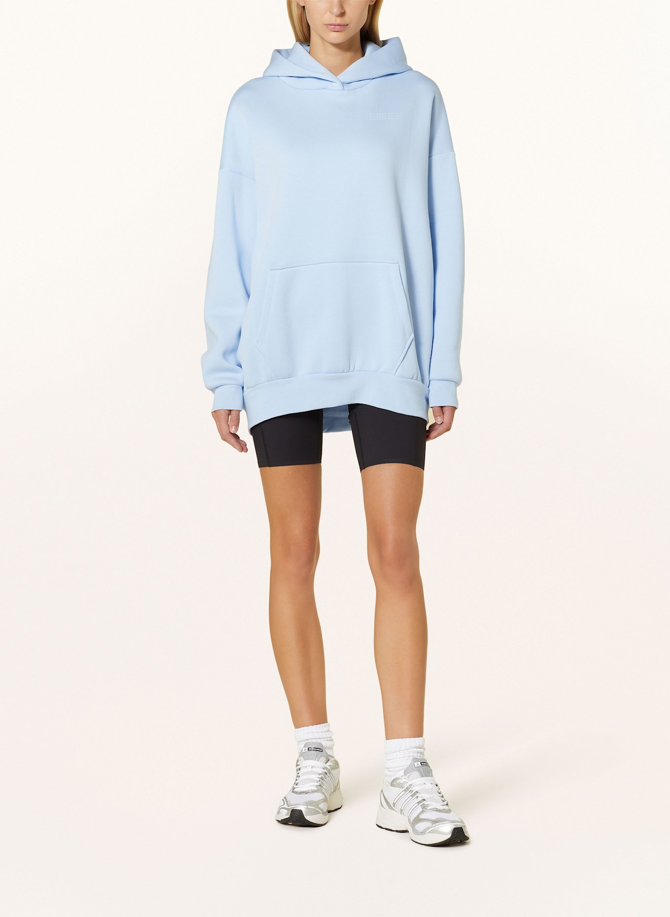 Under armour light blue hoodie top