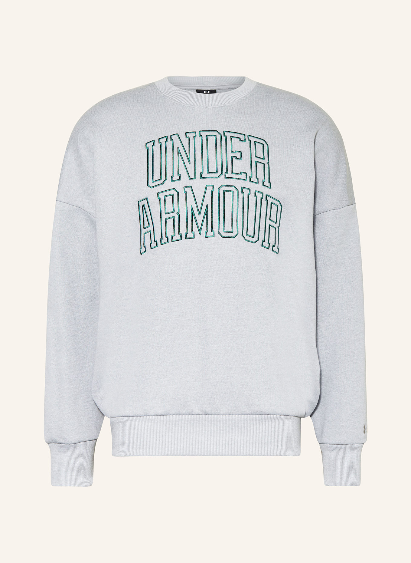 Under armour gray sweatshirt discount