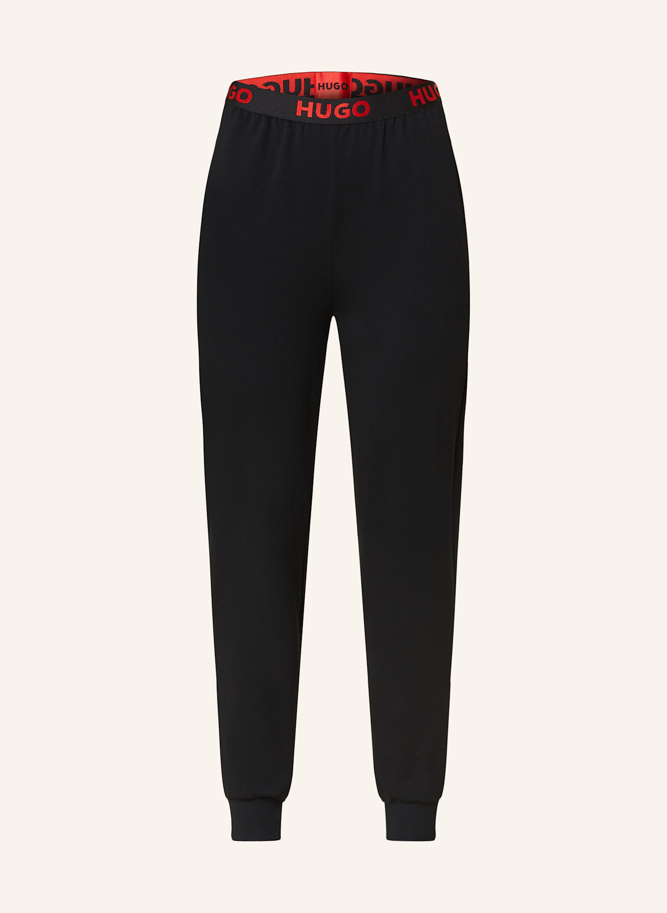 HUGO Pantalon lounge SPORTY: NOIR