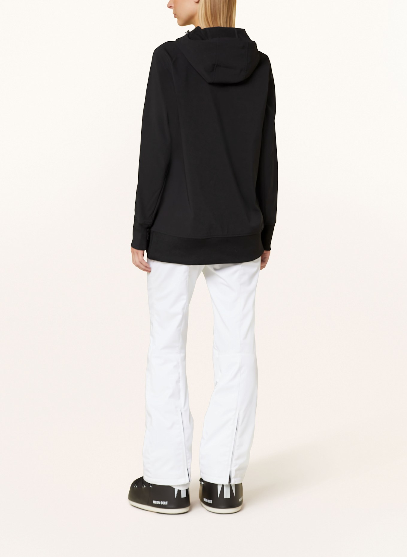 THE NORTH FACE TEKNO functional Time hoodie: BLACK
