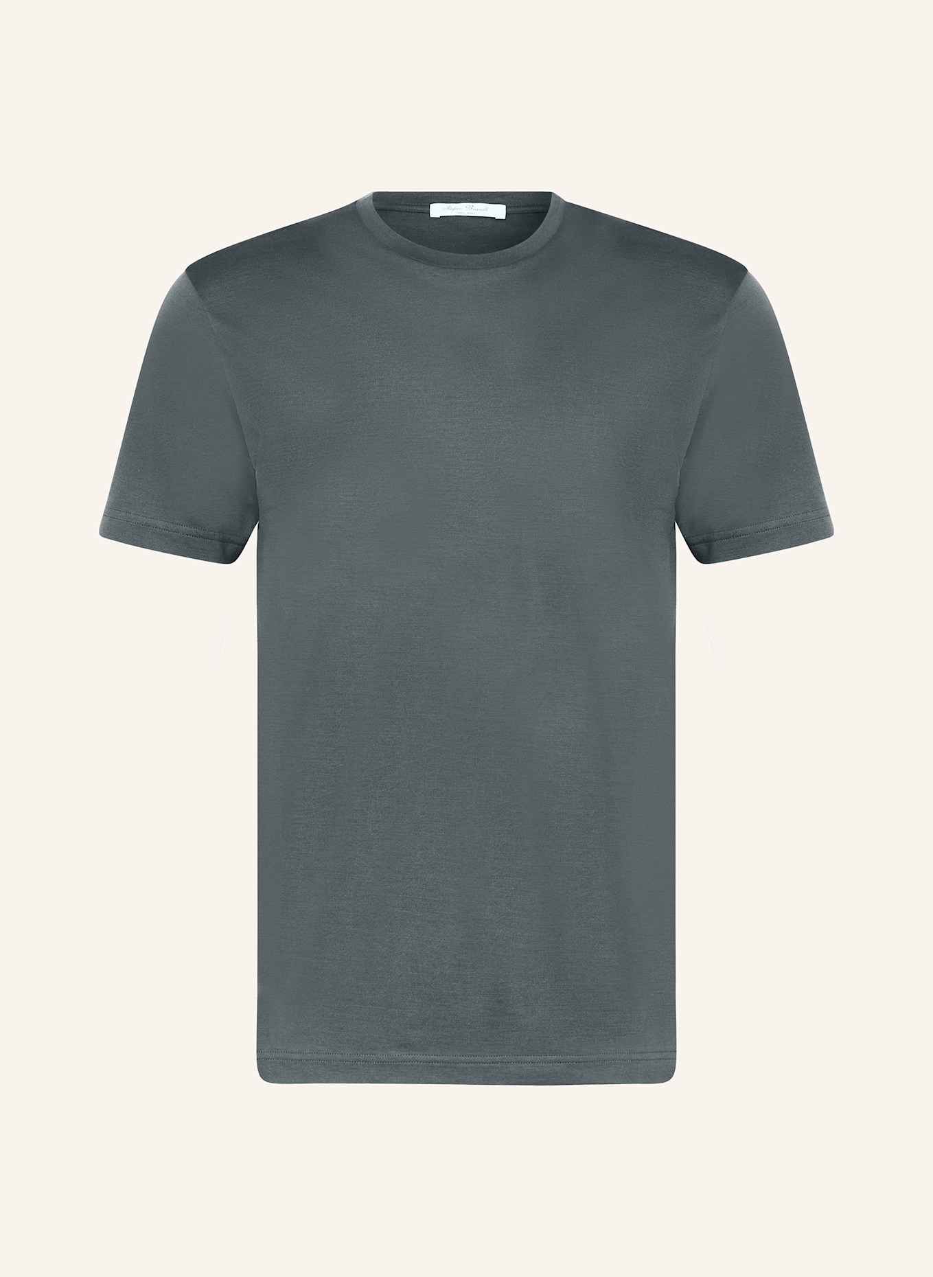 Stefan Brandt T-shirt made of silk, Color: DARK GRAY (Image 1)