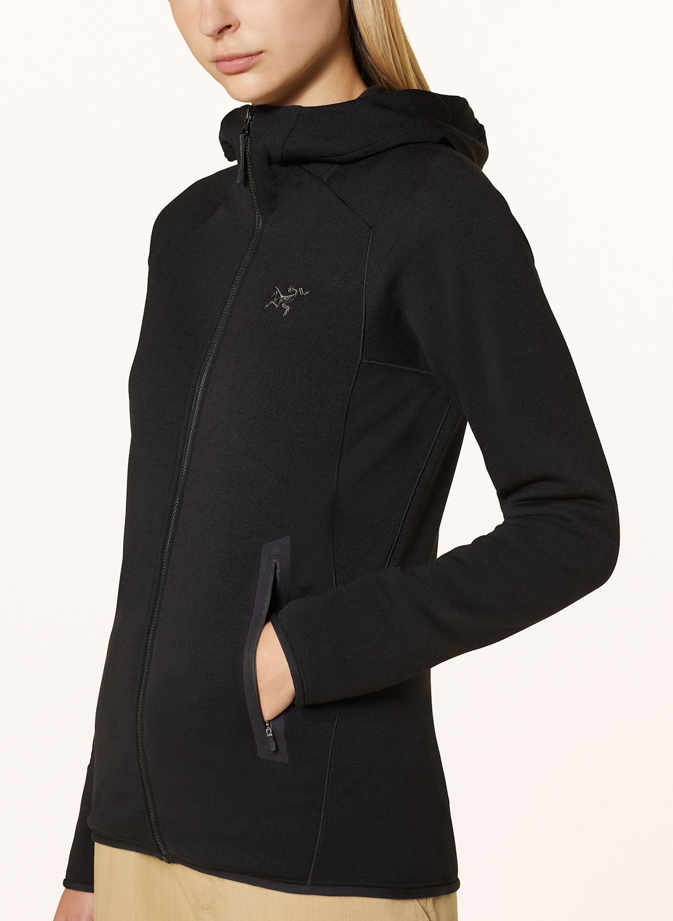 ARC'TERYX Midlayer-Jacke KYANITE, Farbe: SCHWARZ (Bild 5)