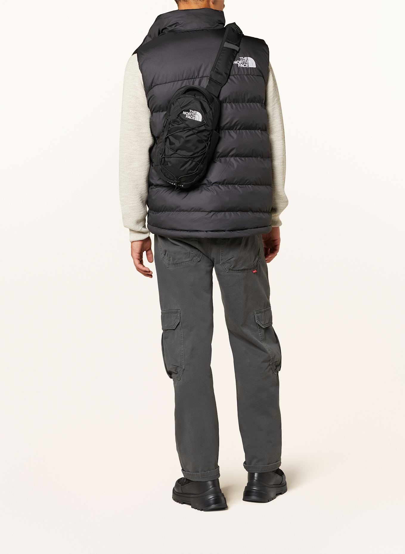 THE NORTH FACE BOREALIS SLING shoulder bag: BLACK