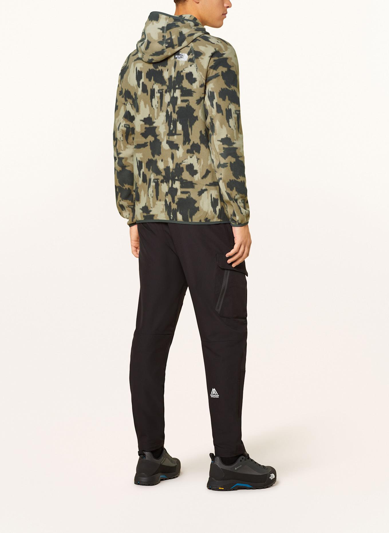 THE NORTH FACE Fleece Hoodie in grau dunkelgrau