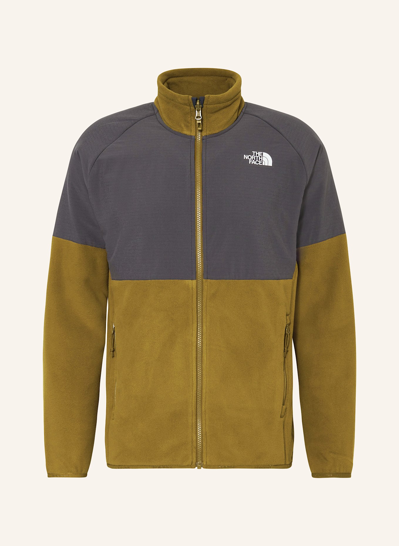 THE NORTH FACE GLACIER mid-layer jacket, Color: OLIVE/ BLACK (Image 1)