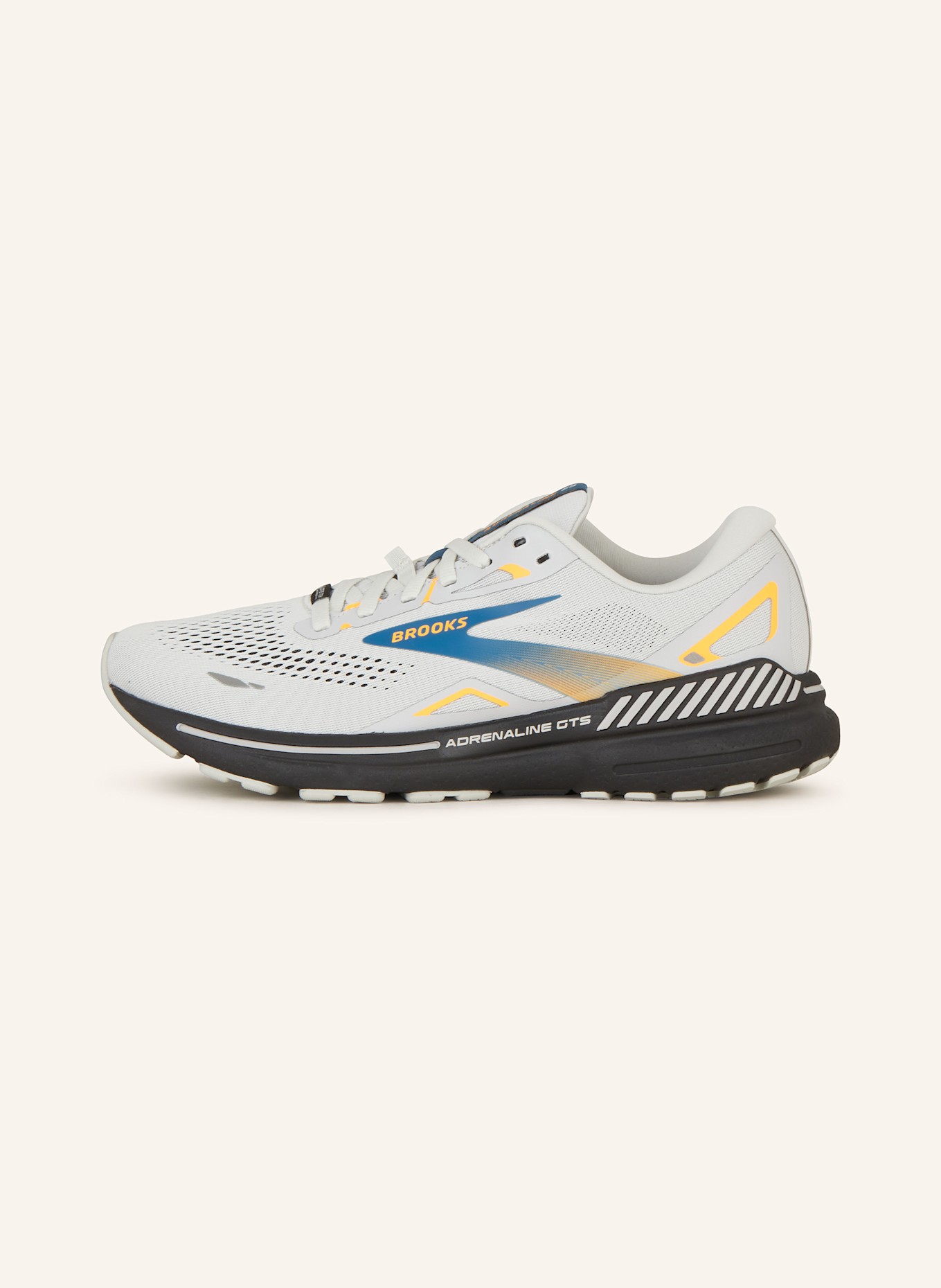 BROOKS ADRENALINE GTS 23 GTX running shoes in light gray teal orange