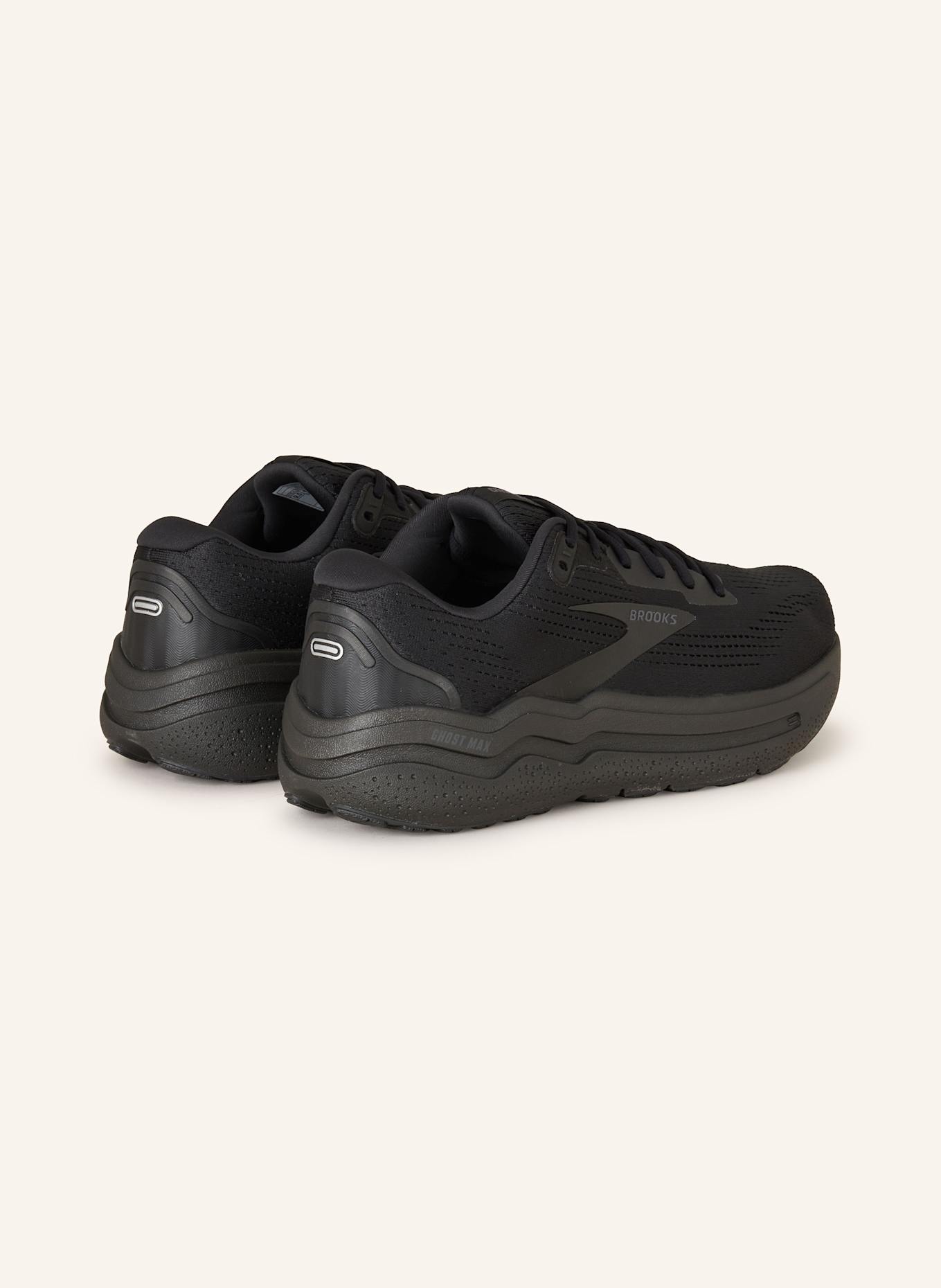 BROOKS GHOST MAX 2 running shoes, Color: BLACK (Image 2)