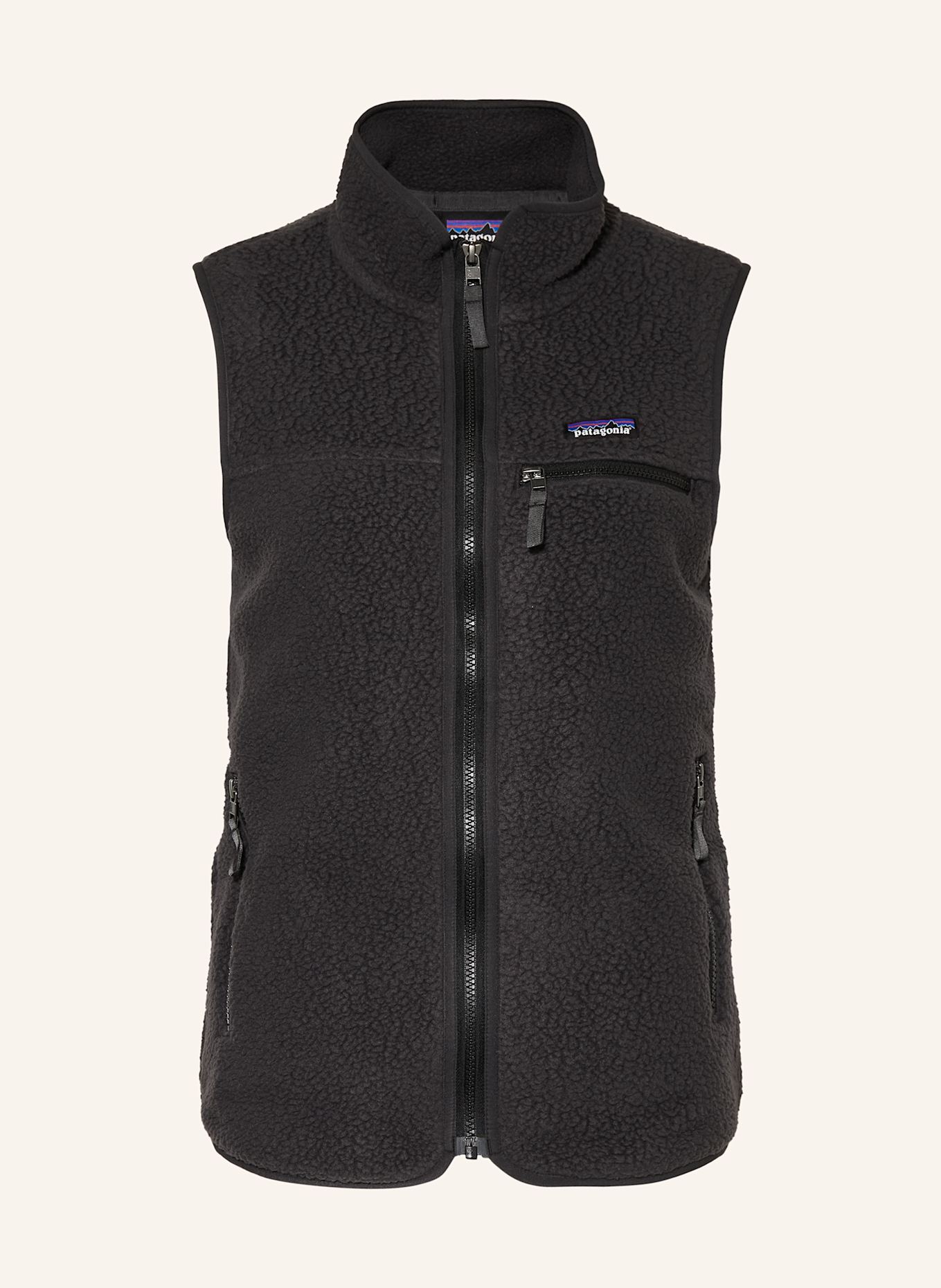 Patagonia fur vest on sale