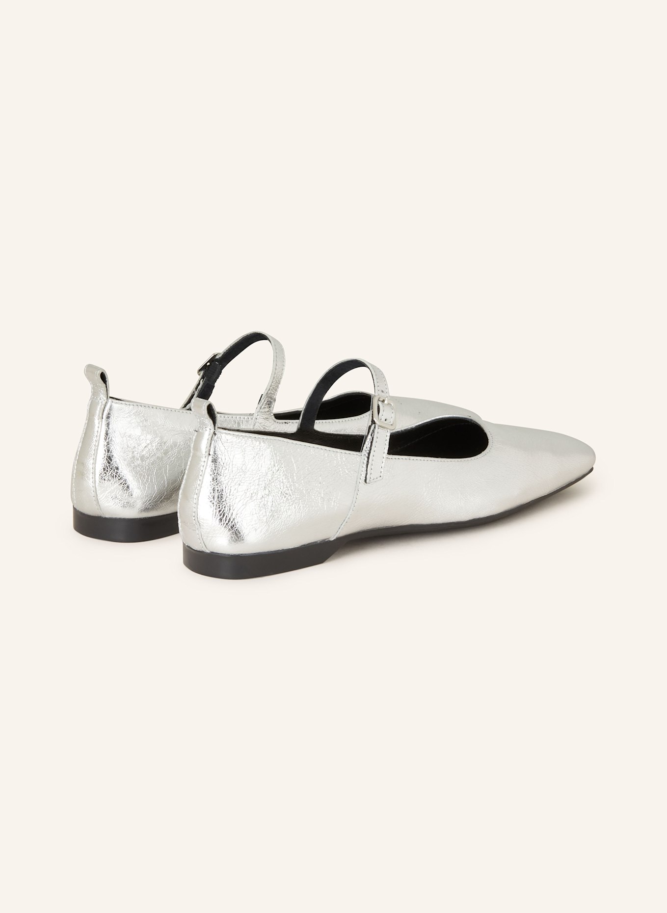 VAGABOND Mary-Jane-Ballerinas DELIA, Farbe: SILBER (Bild 2)