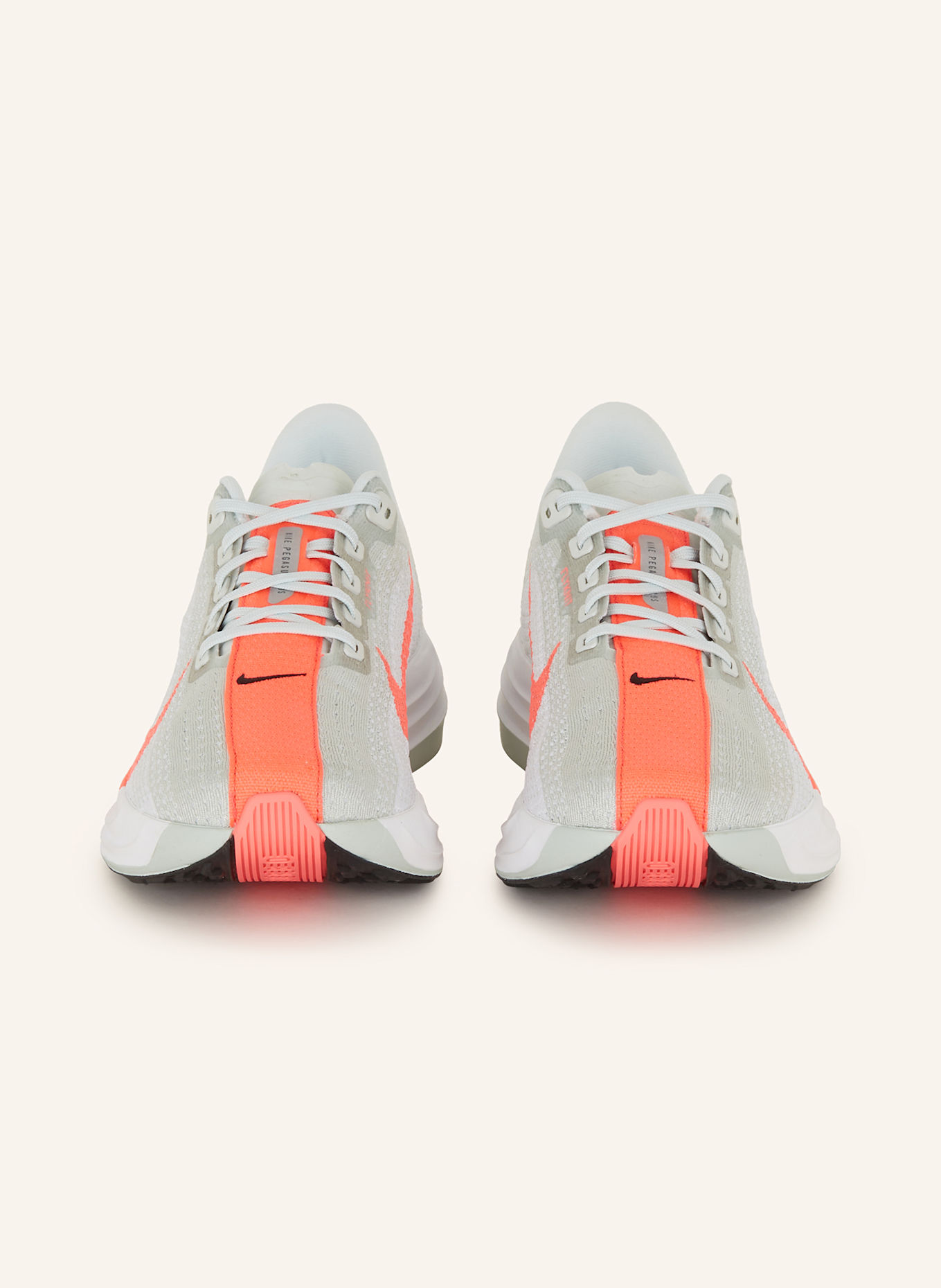 Nike PEGASUS PLUS running shoes, Color: LIGHT GRAY/ NEON PINK (Image 3)