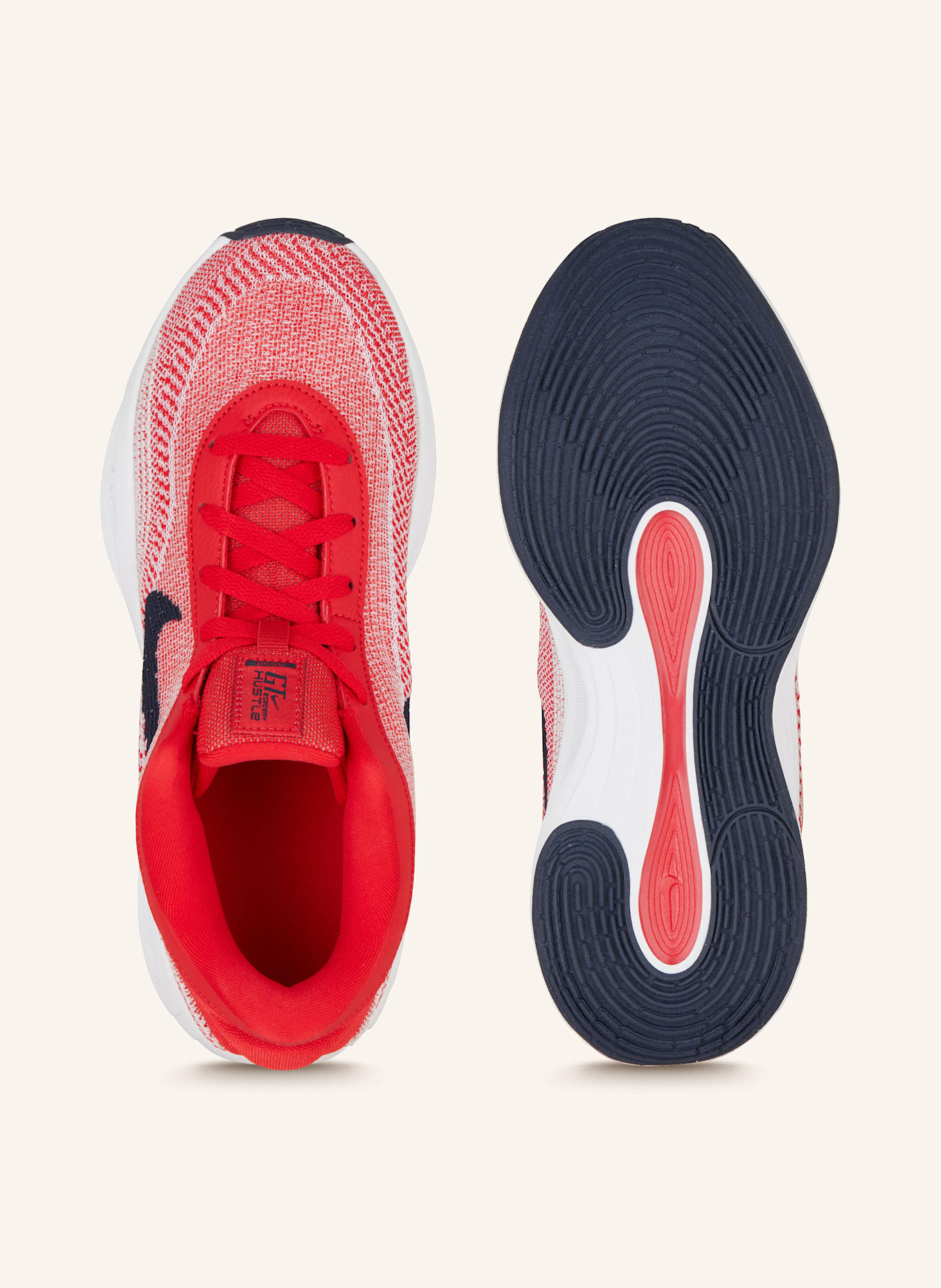 Nike Basketballschuhe G.T. HUSTLE ACADEMY, Farbe: lime green and silver nike shox shoes black friday (Bild 5)