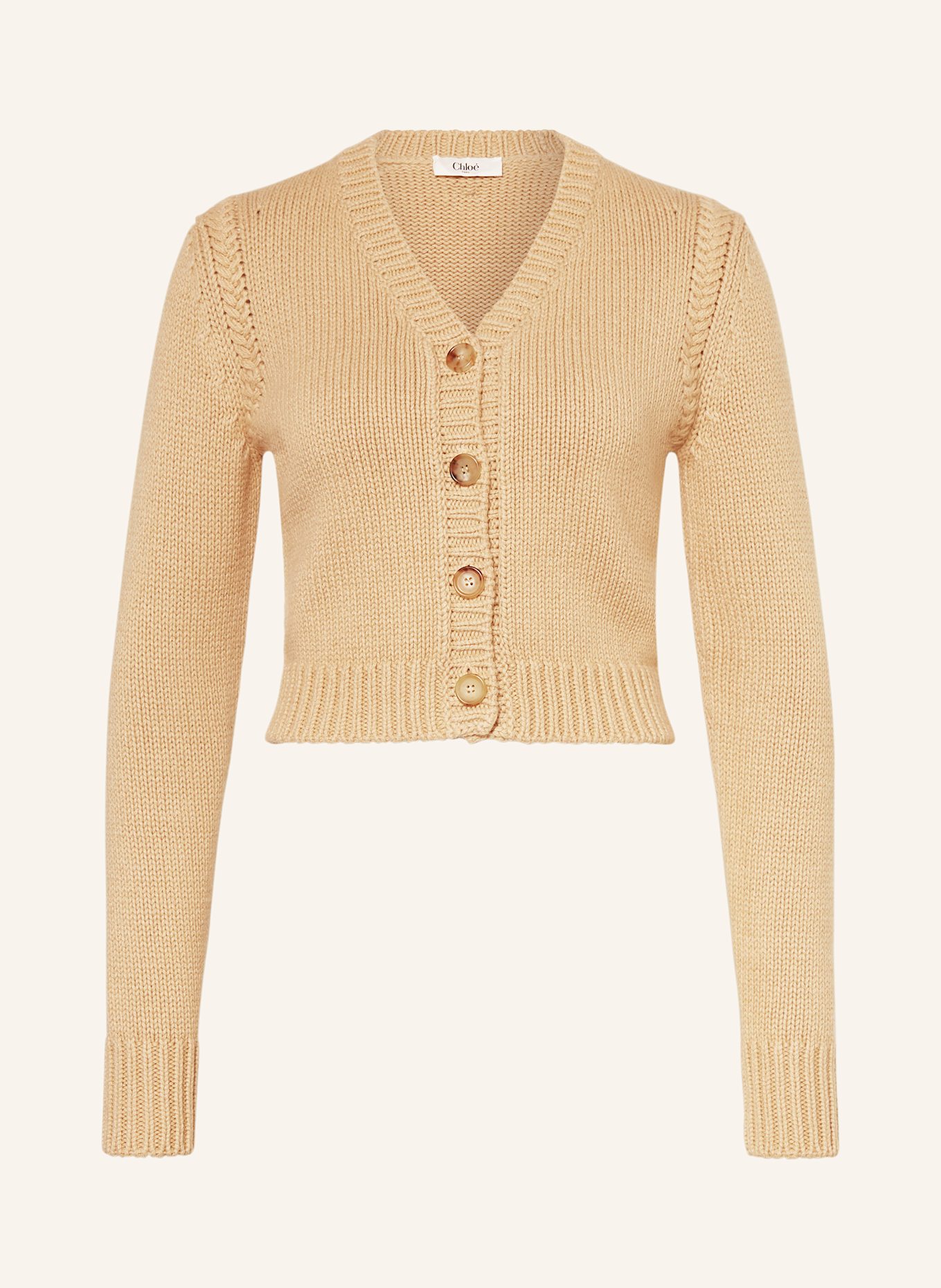 Chloe cashmere cardigan sales