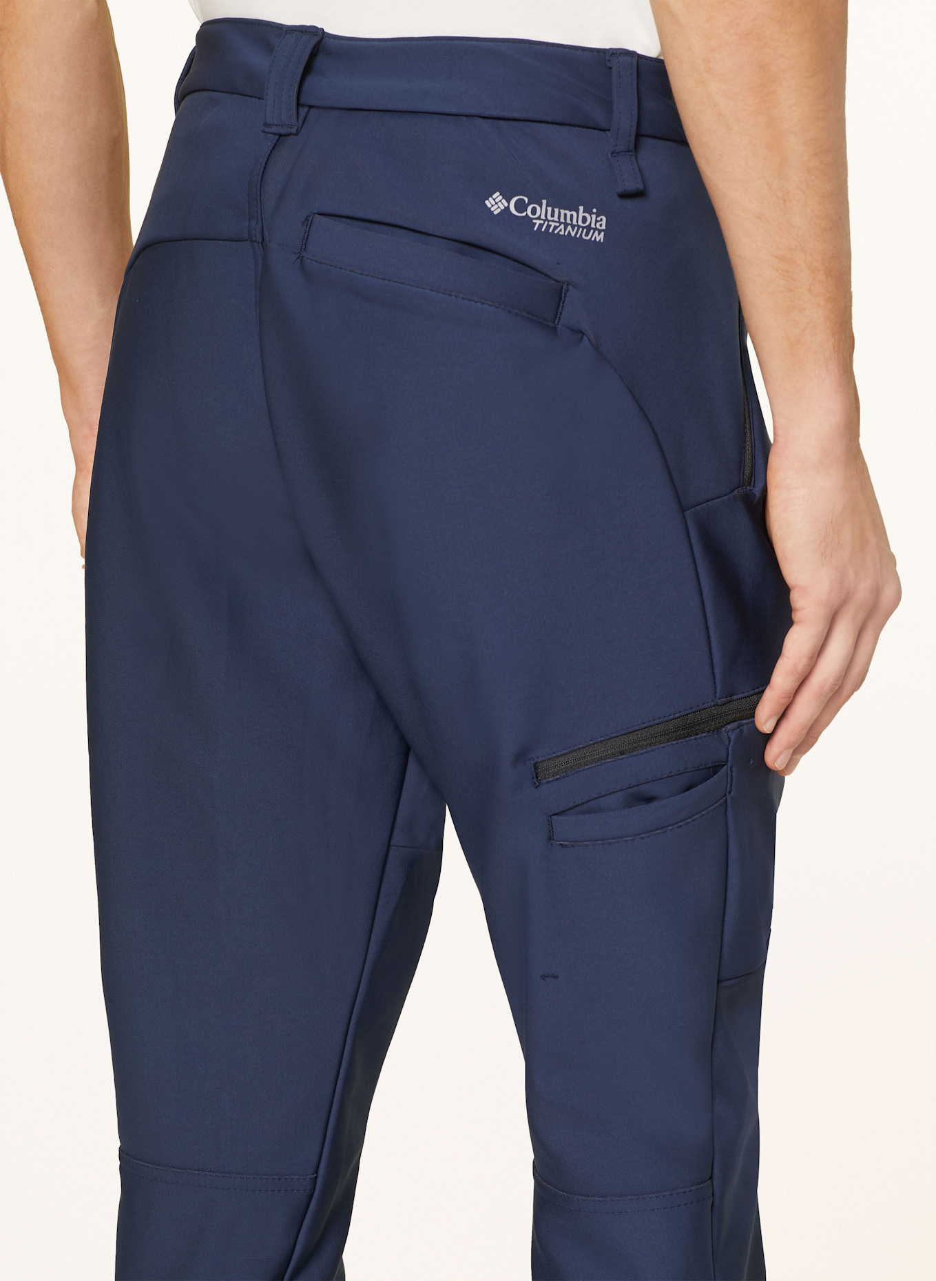 Columbia Trekingové kalhoty VAST CANYON™: TMAVĚ MODRÁ