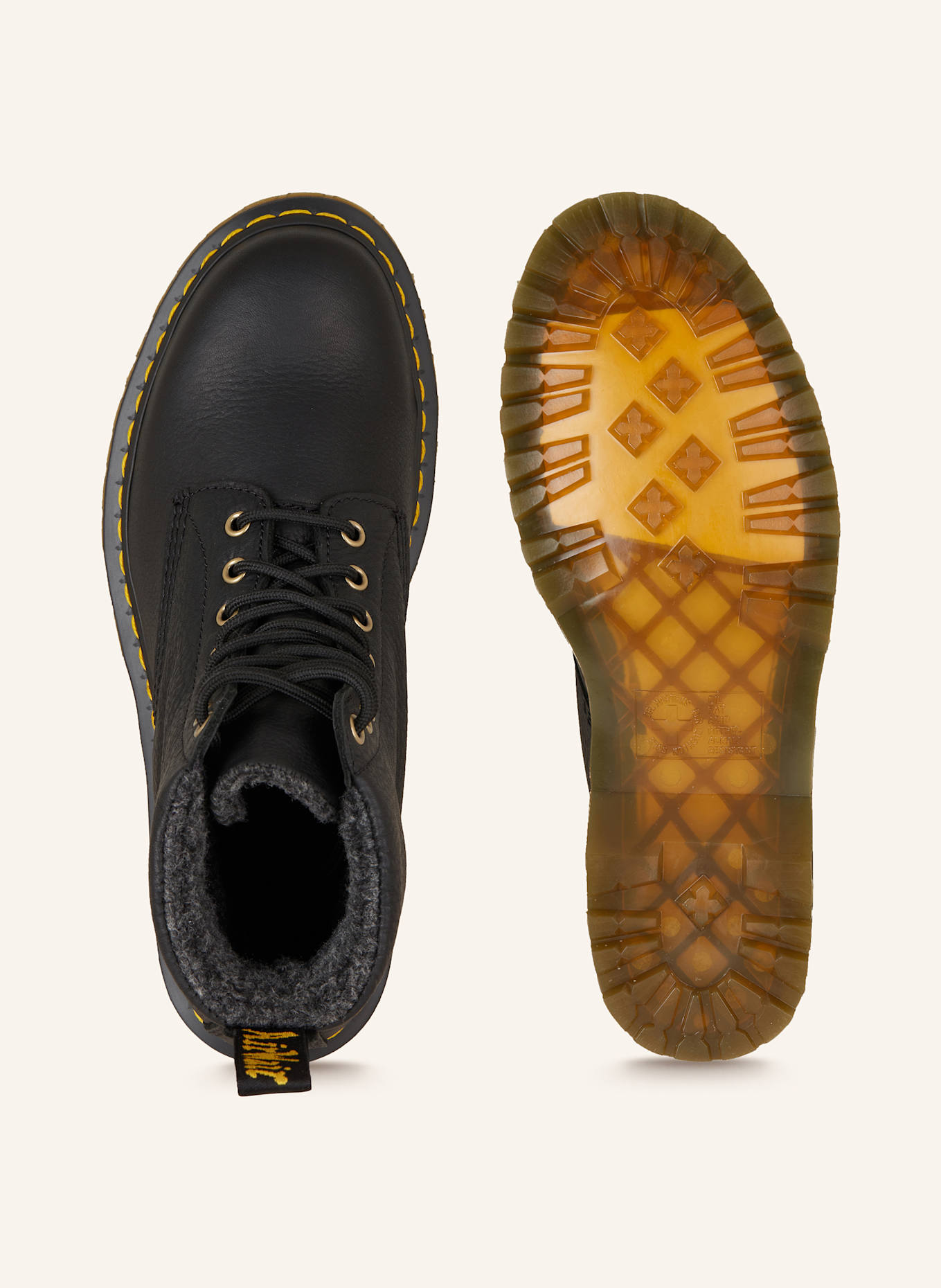 Dr. Martens Schnurboots GRIZZLY in schwarz