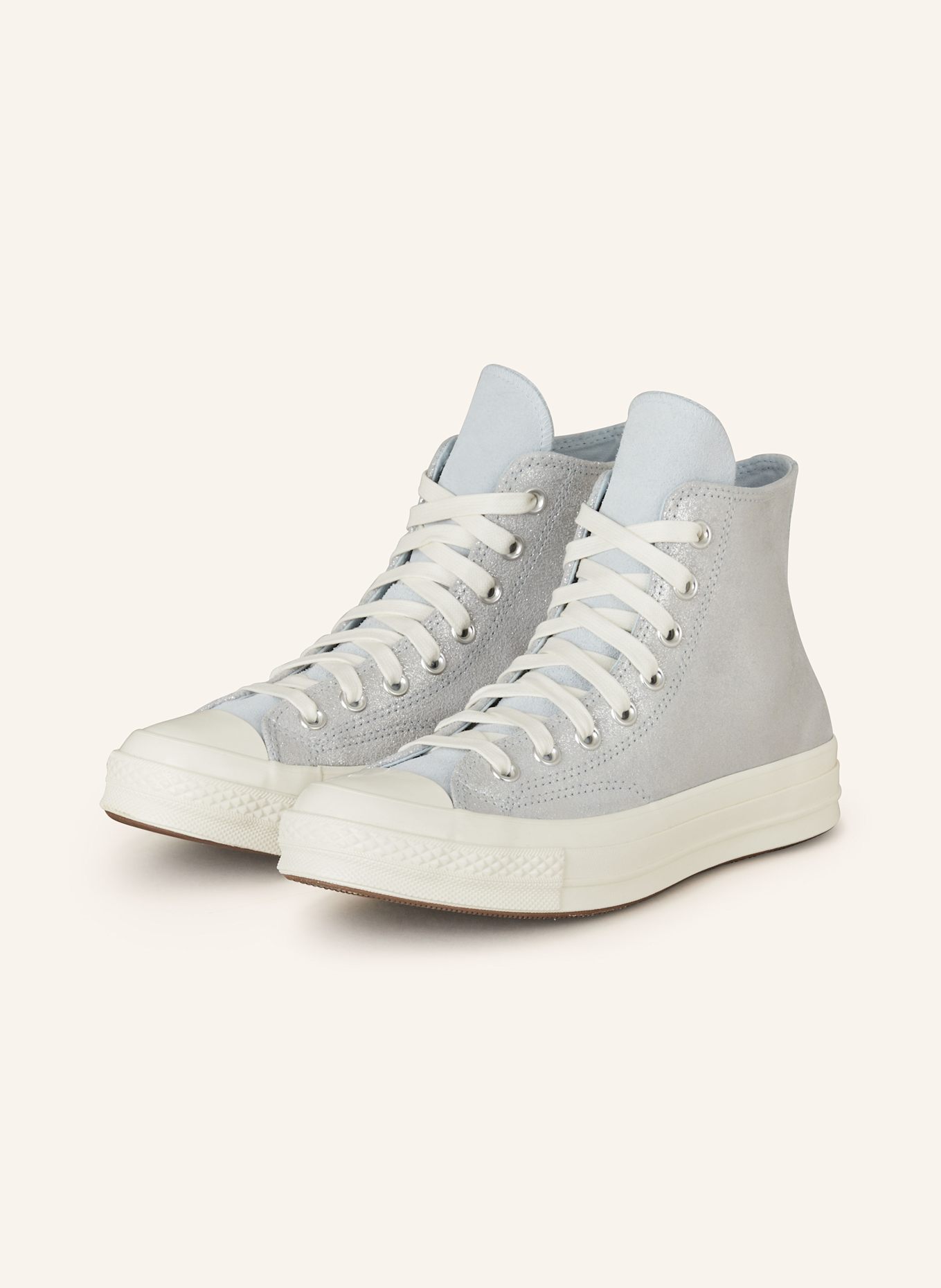 Blue and gray high top converse deals