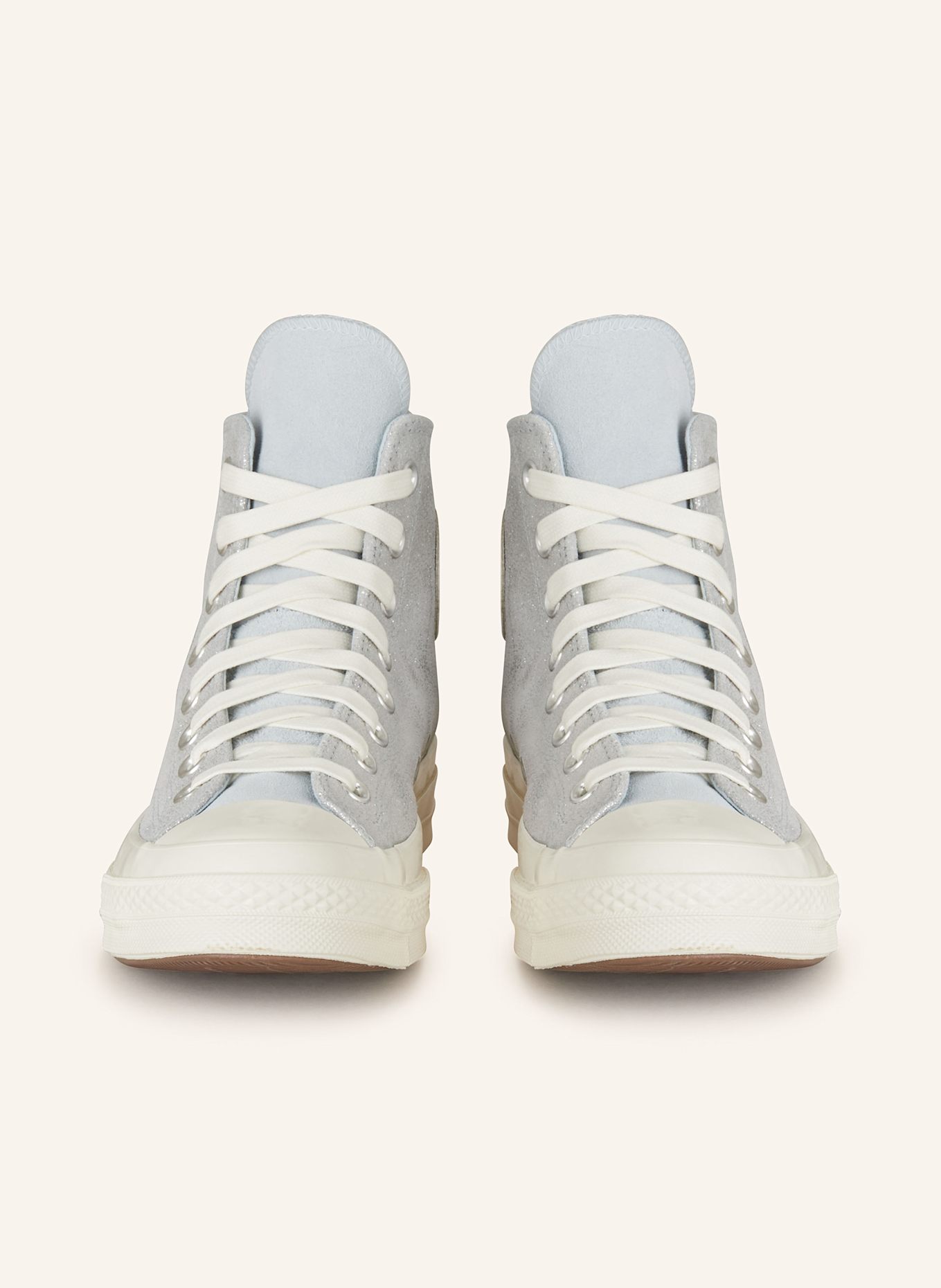 CONVERSE High-top sneakers CHUCK 70: LIGHT BLUE/ SILVER