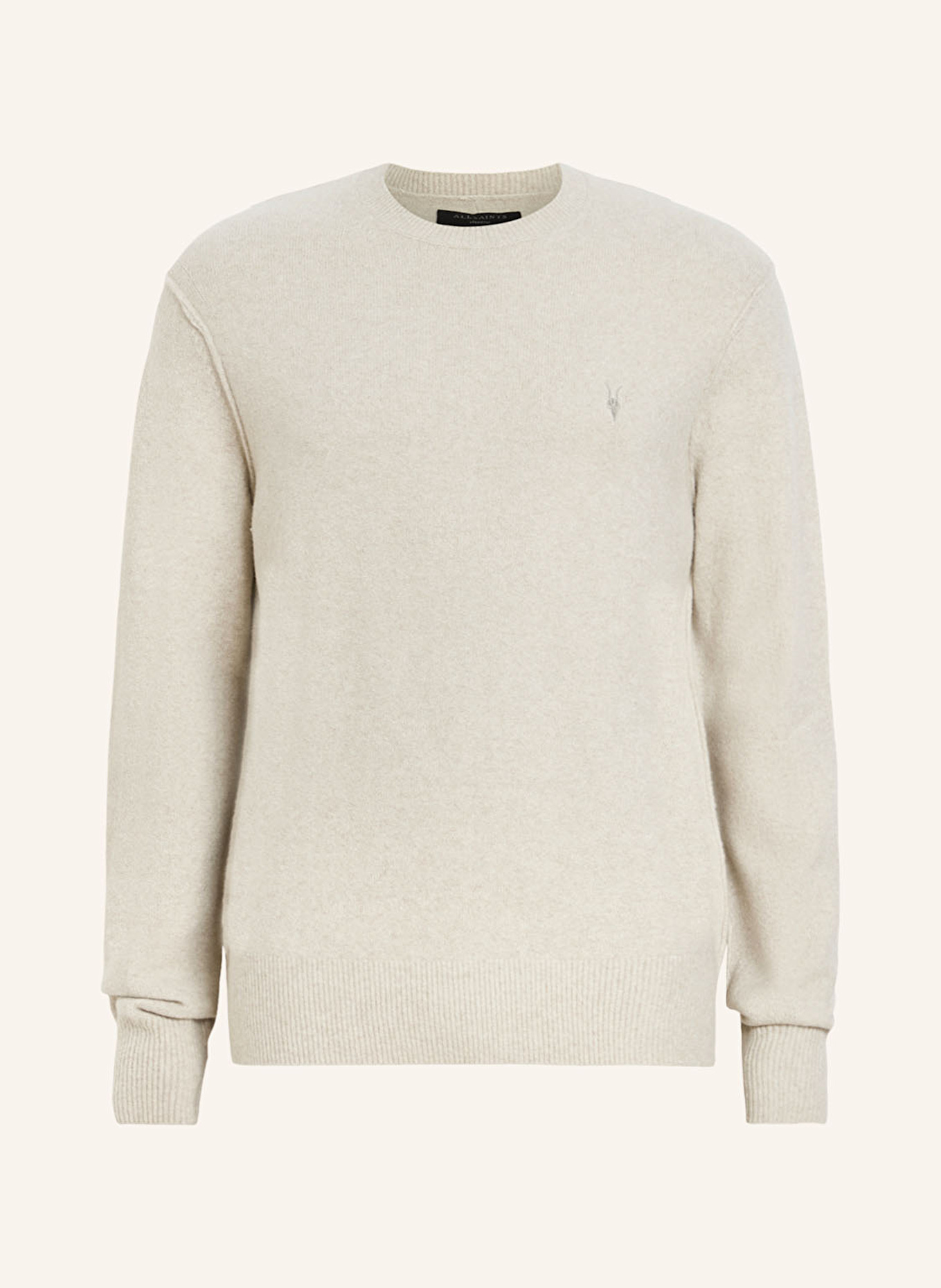 ALLSAINTS Pullover STATTEN, Farbe: HELLGRAU (Bild 1)