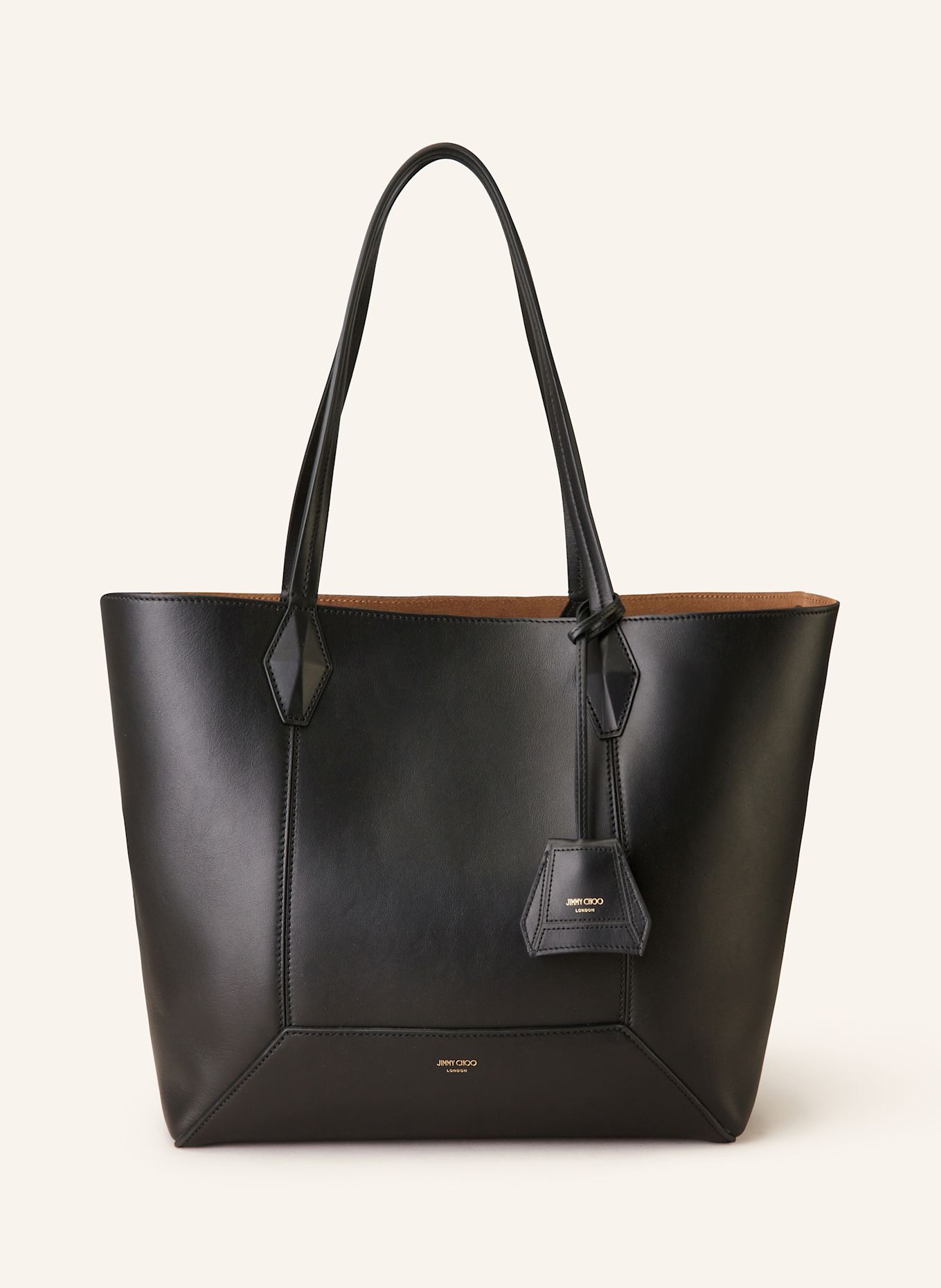 JIMMY CHOO Shopper DIAMOND, Color: BLACK (Image 1)