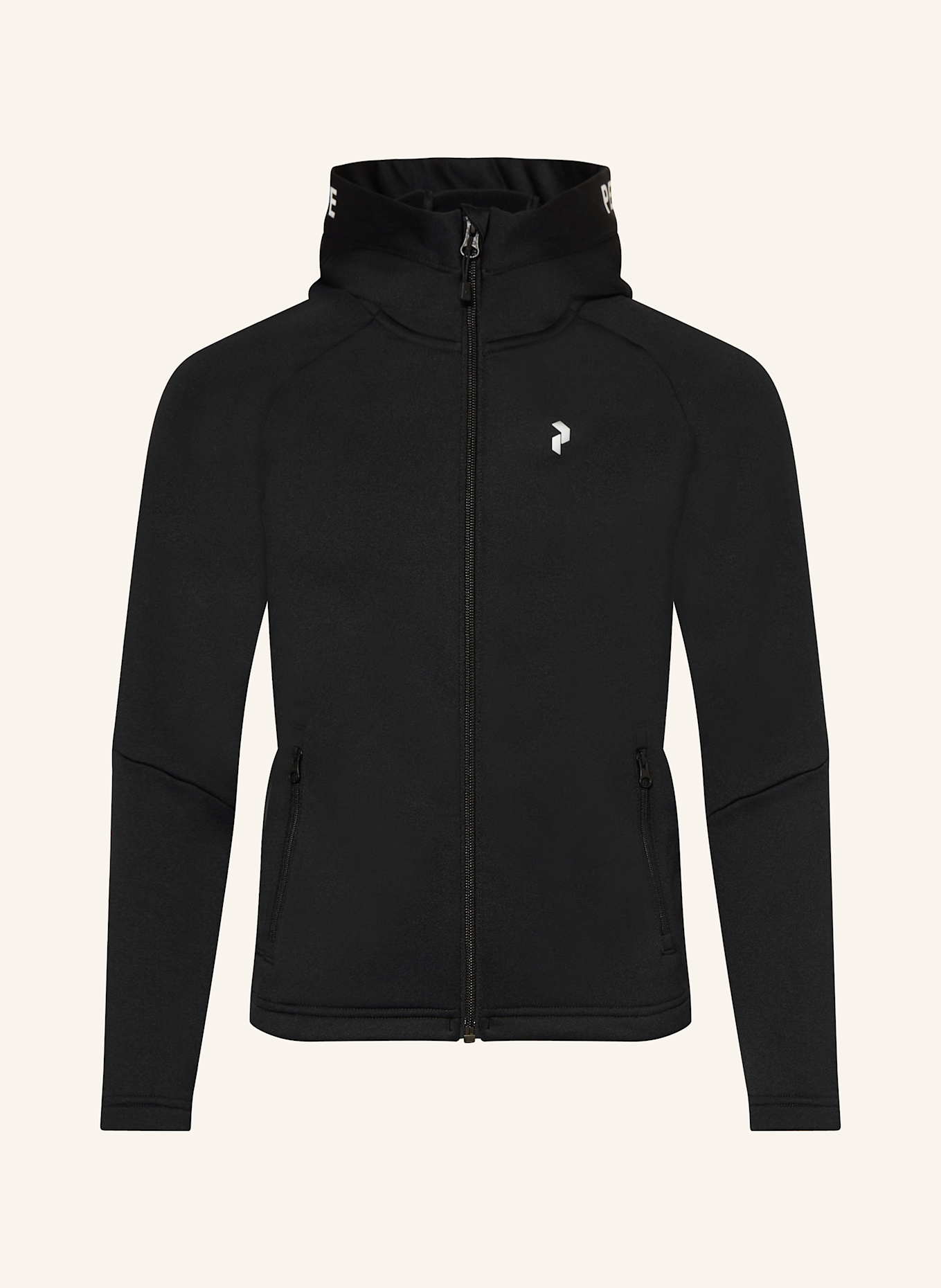 Peak Performance Midlayer-Jacke RIDER: SCHWARZ