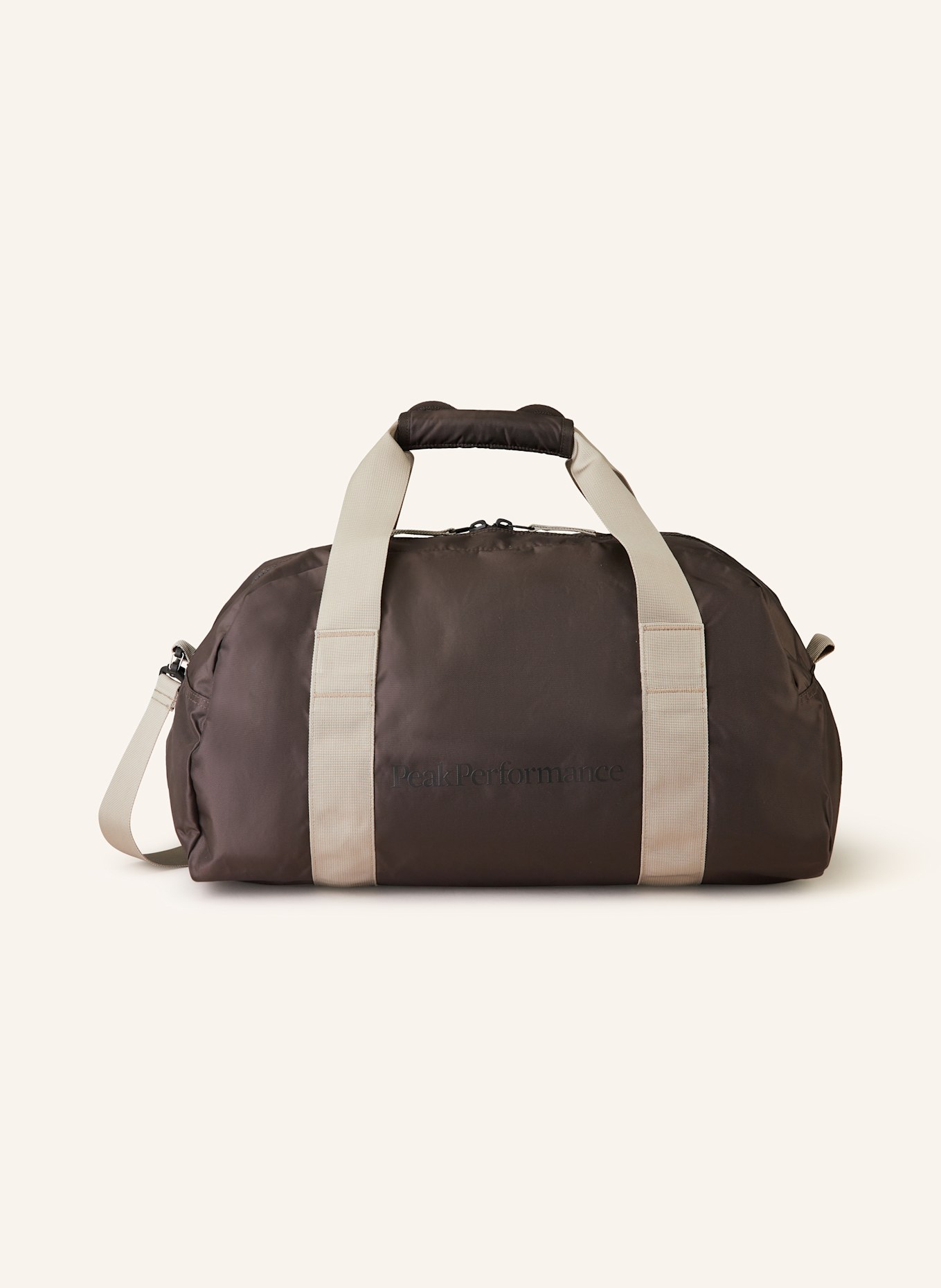 Peak Performance Travel bag DETOUR II 35 l in dark brown beige
