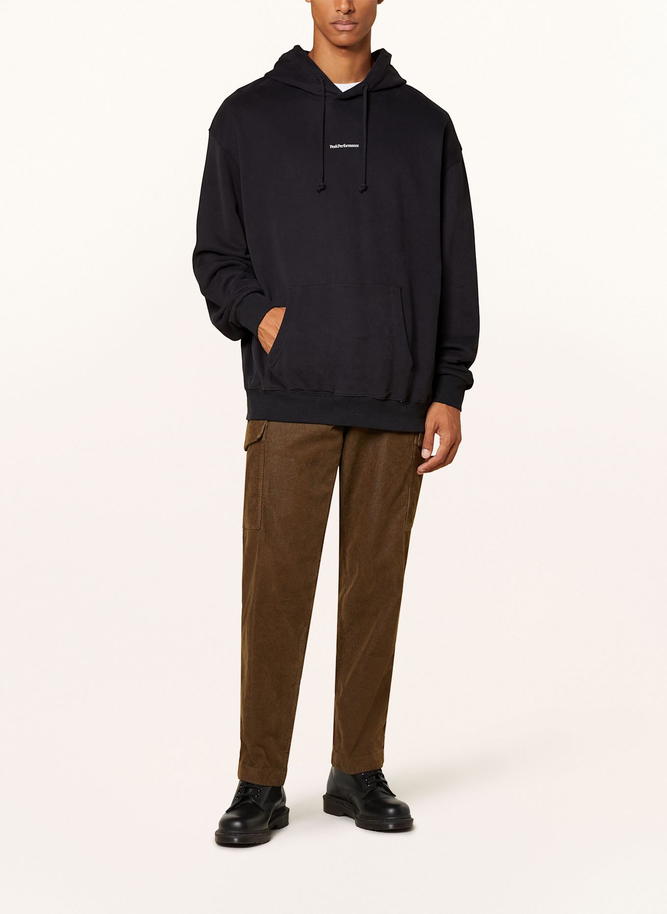 Peak Performance Hoodie ORIGINAL, Color: BLACK (Image 2)