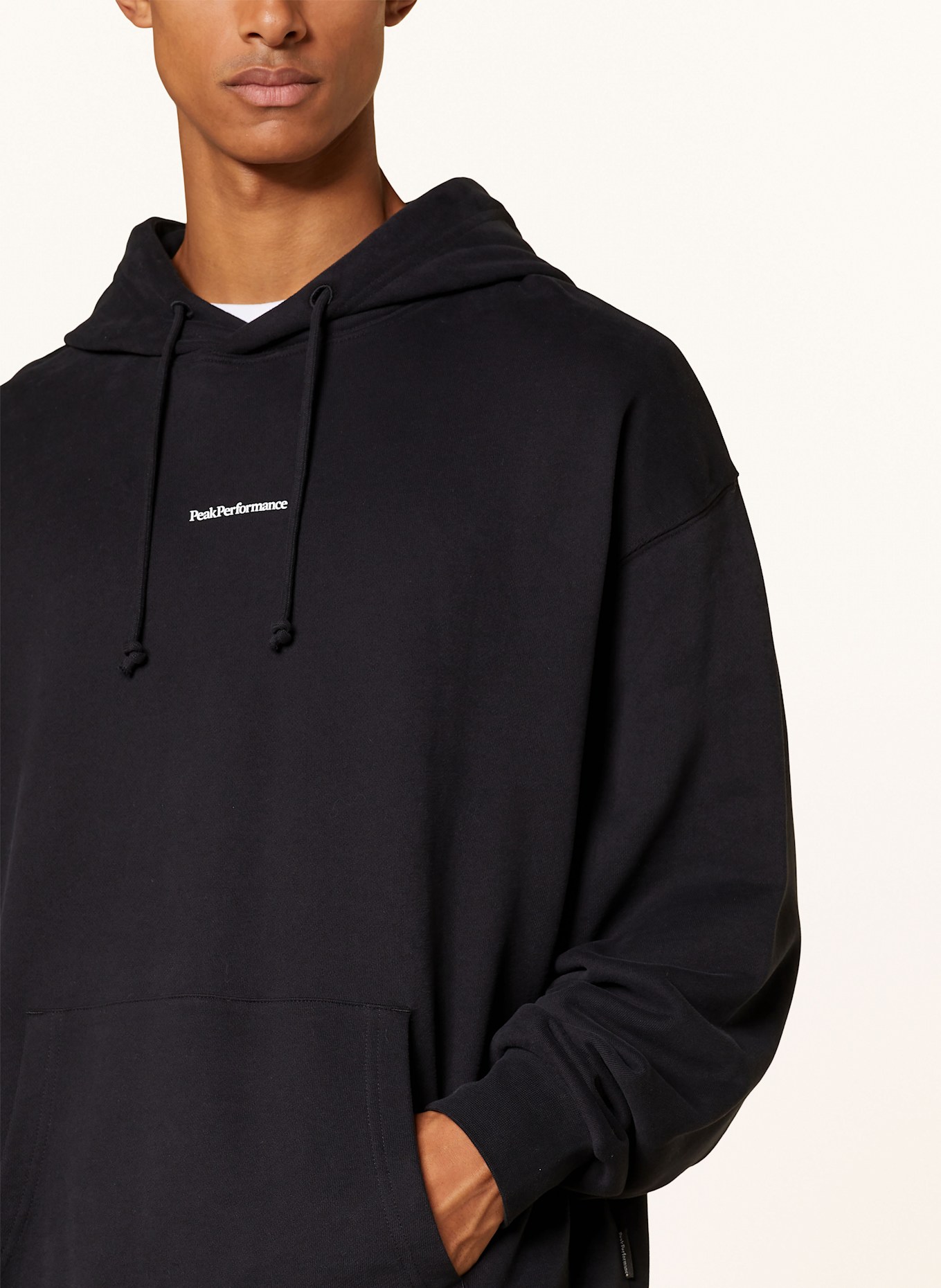 Black performance hoodie clearance