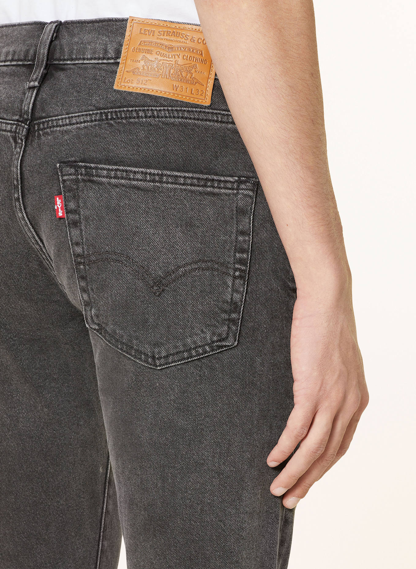 Levi's® line jeans 512 SLIM TAPER: 03 Blacks