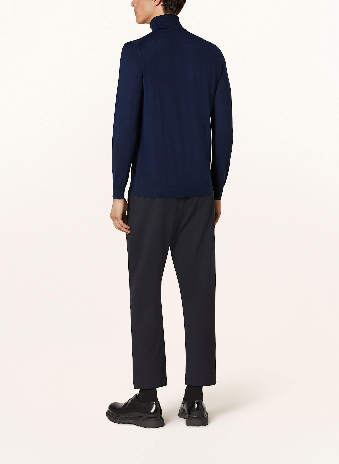 PAUL Rollkragenpullover: DUNKELBLAU