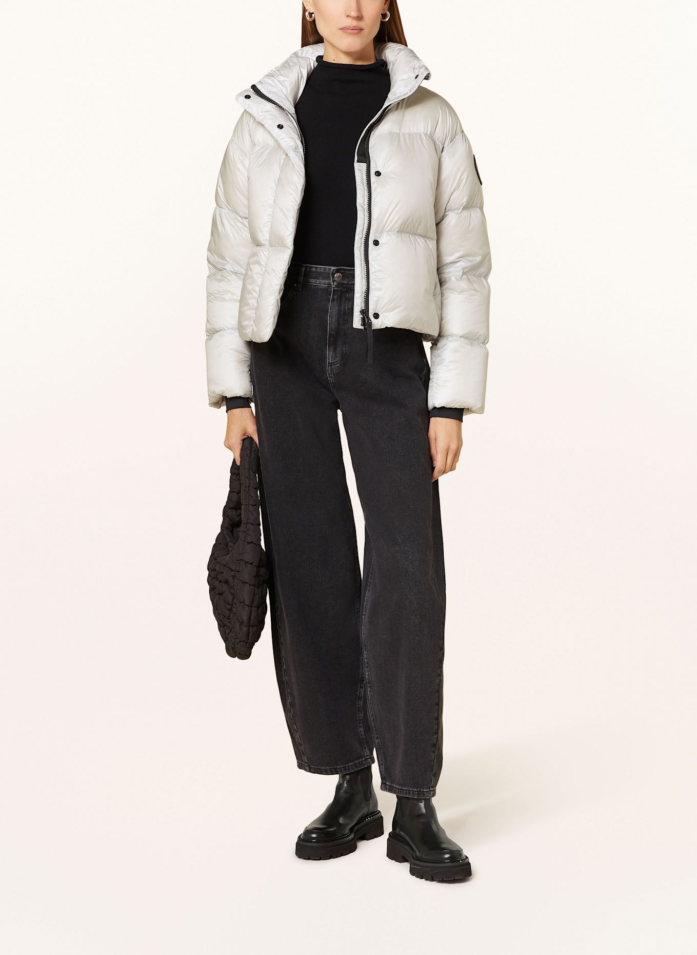Cropped canada goose jacket shop