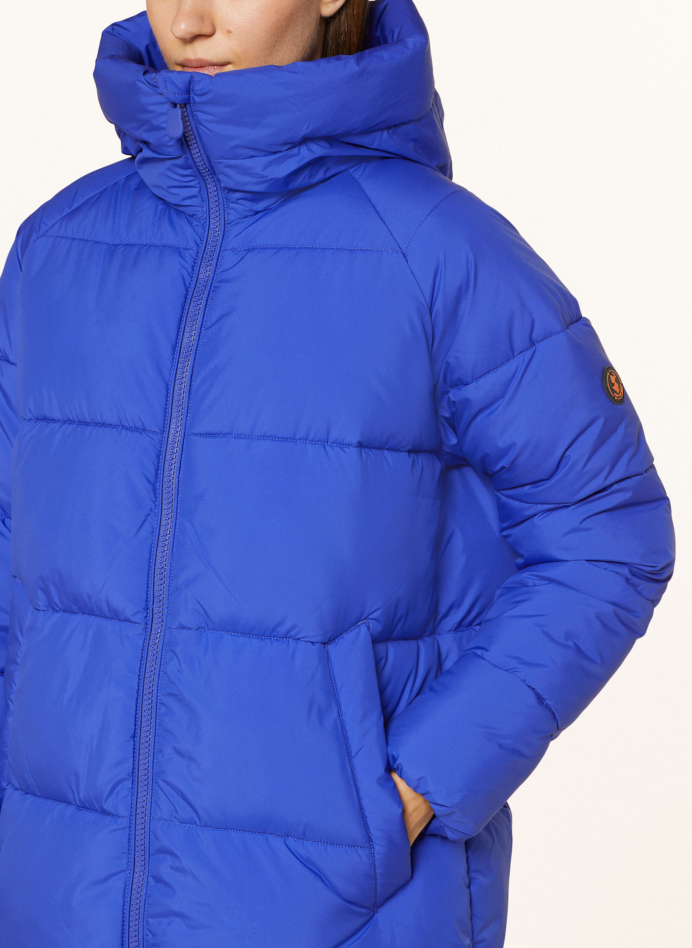 SAVE THE DUCK Steppmantel: BLAU