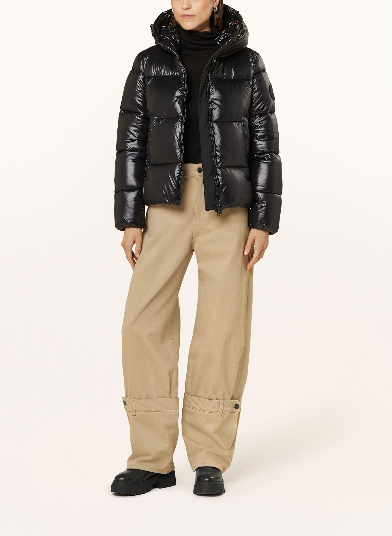 SAVE THE DUCK Steppjacke, Farbe: SCHWARZ (Bild 2)
