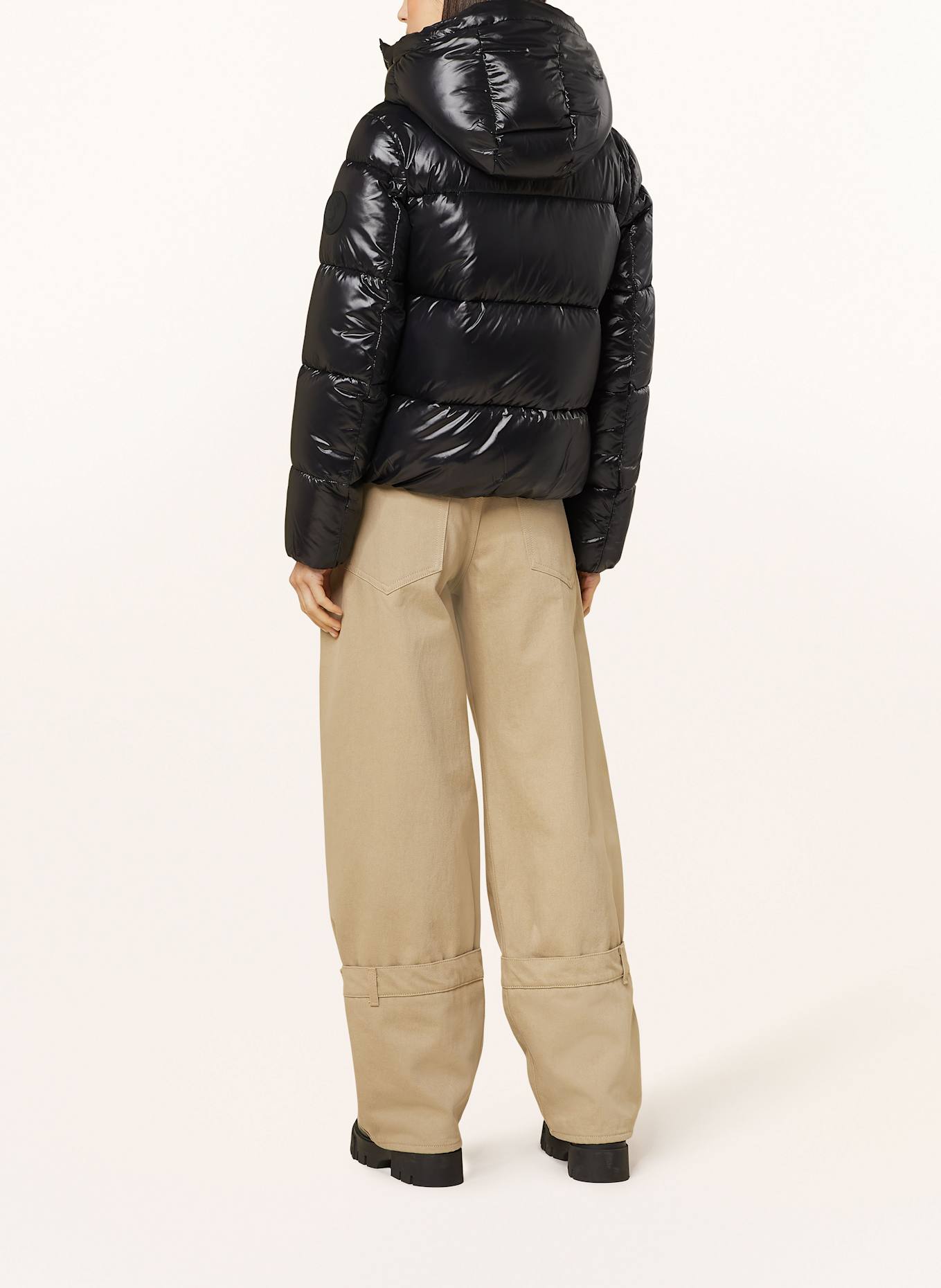 SAVE THE DUCK Steppjacke, Farbe: SCHWARZ (Bild 3)