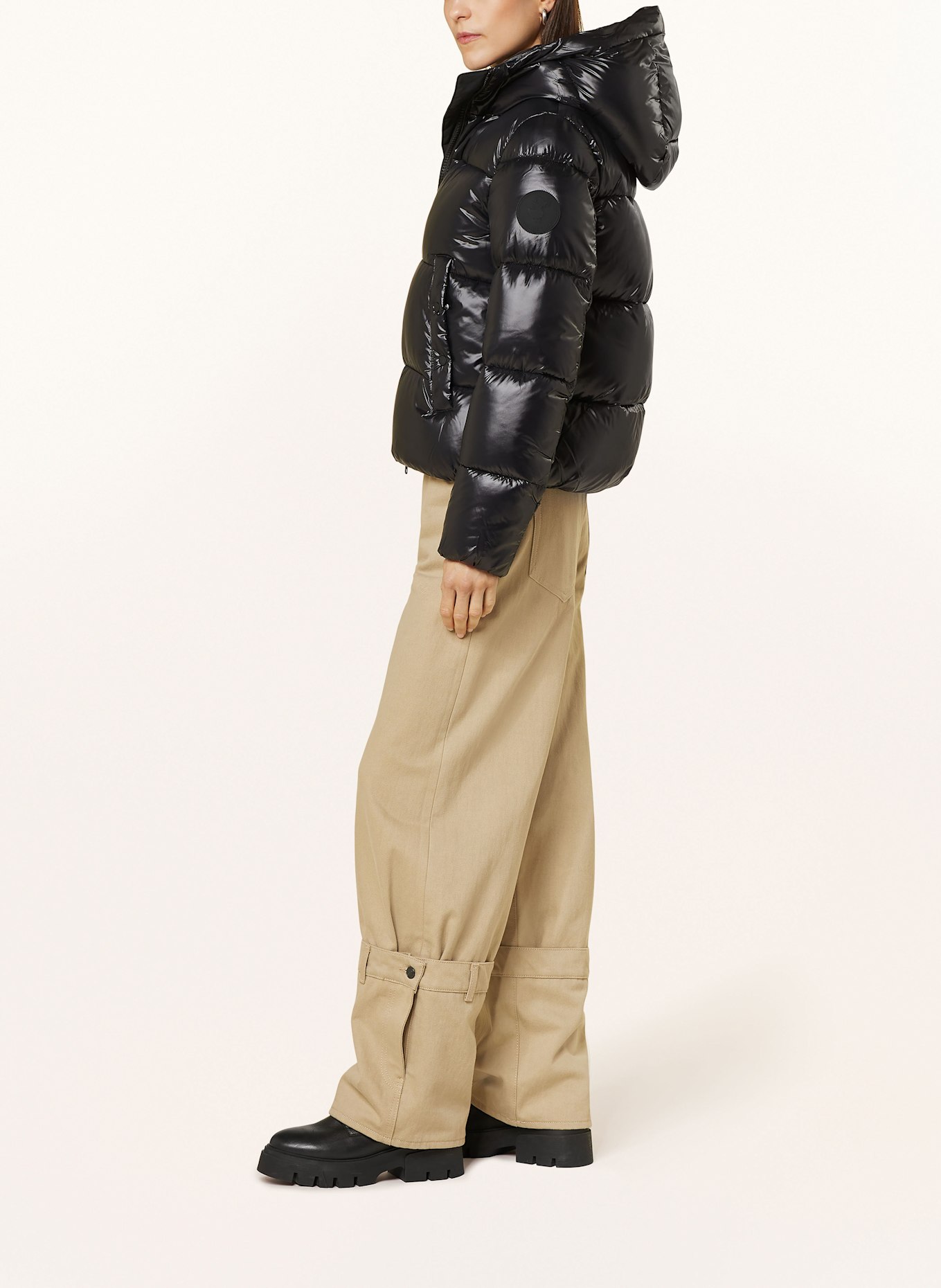 SAVE THE DUCK Steppjacke, Farbe: SCHWARZ (Bild 4)