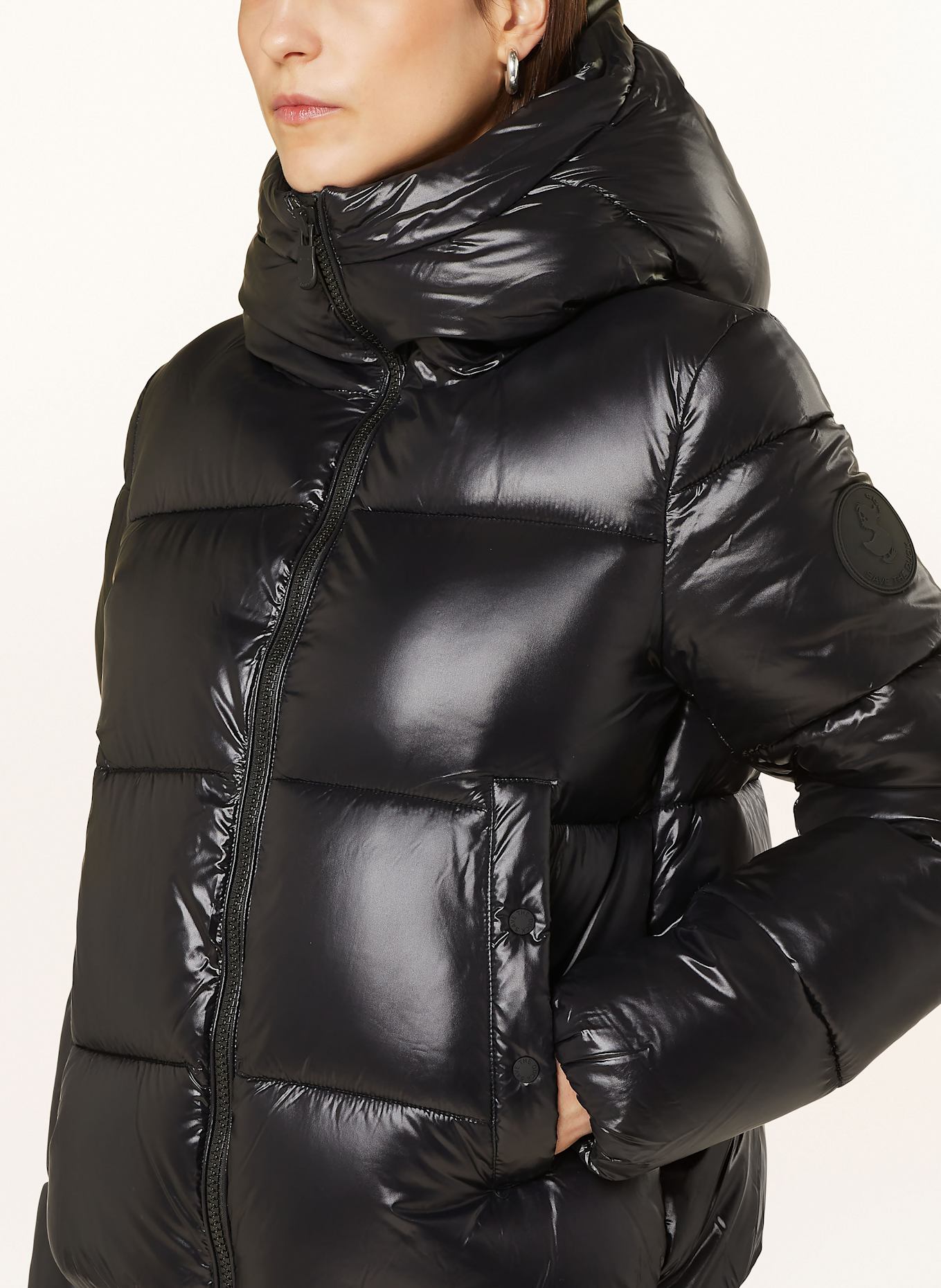 SAVE THE DUCK Steppjacke, Farbe: SCHWARZ (Bild 5)