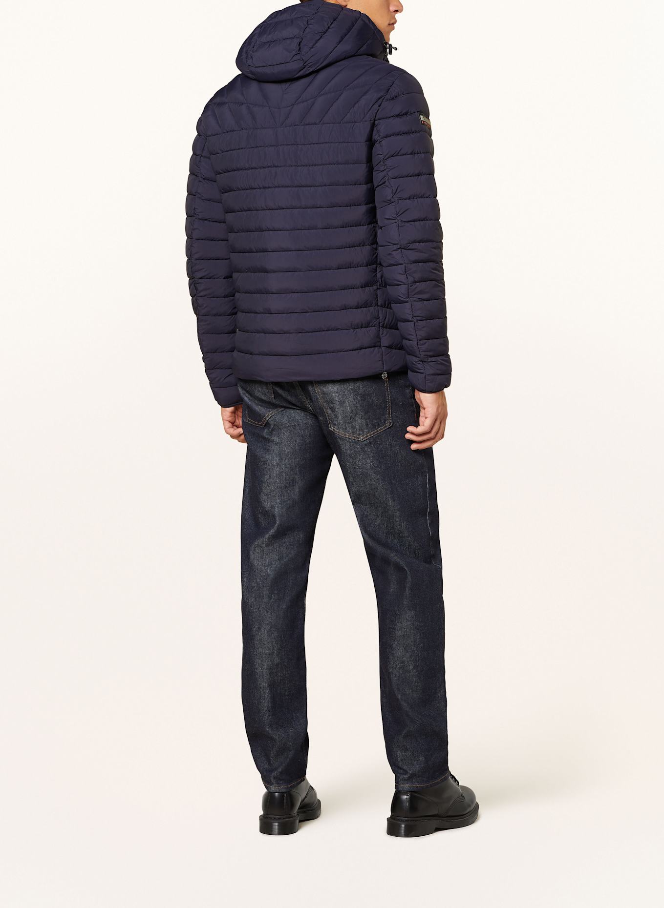 NAPAPIJRI Quilted jacket A-LAPAZ: DARK BLUE