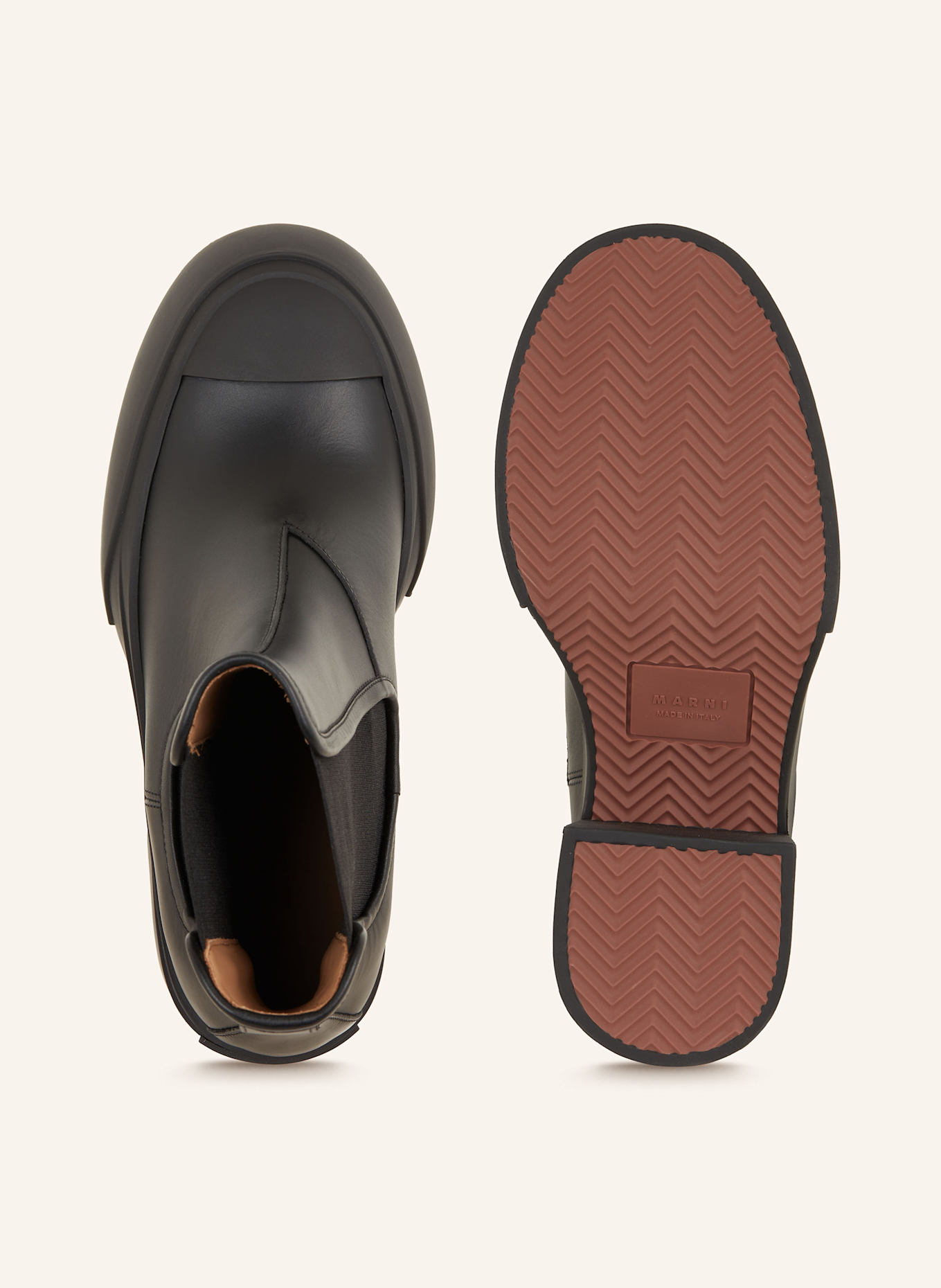 MARNI Bottines Chelsea: NOIR