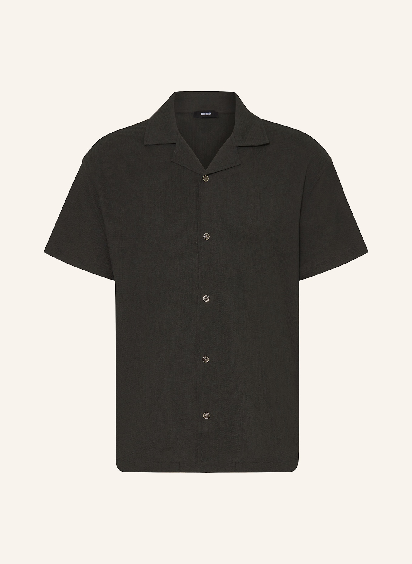 REISS Resort shirt HUNT comfort fit, Color: DARK GREEN (Image 1)