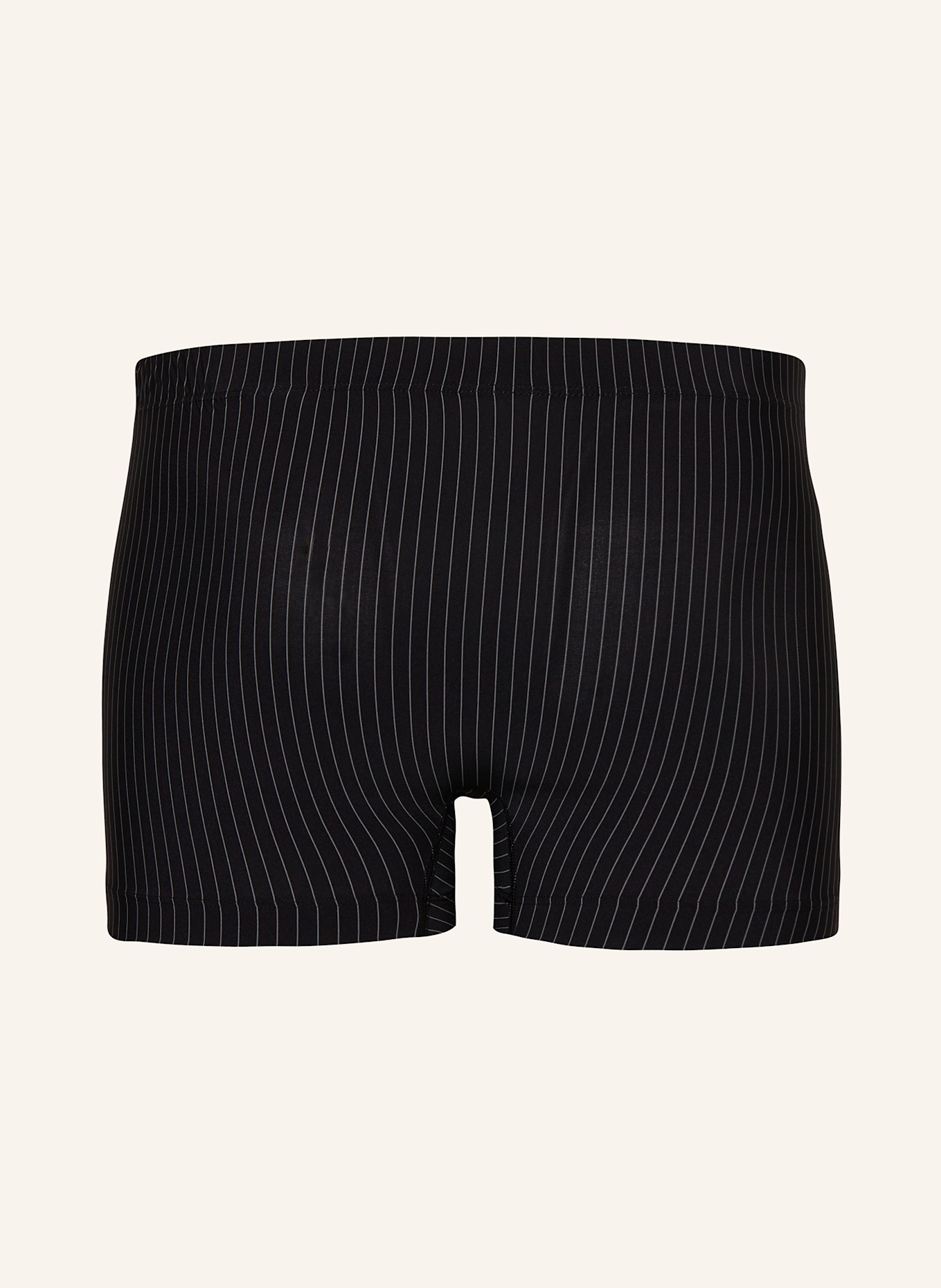 SCHIESSER PURE MICRO boxer shorts: BLACK / WHITE