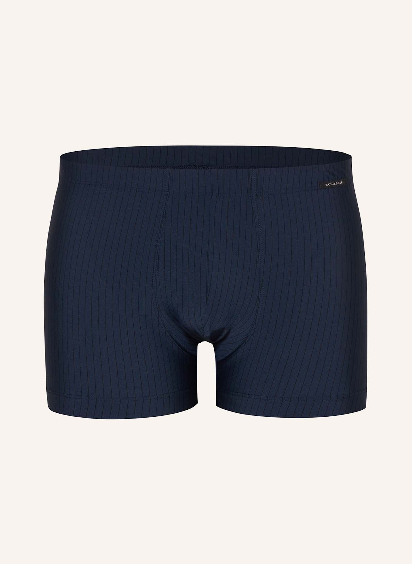 SCHIESSER Boxershorts PURE MICRO: DUNKELBLAU / SCHWARZ