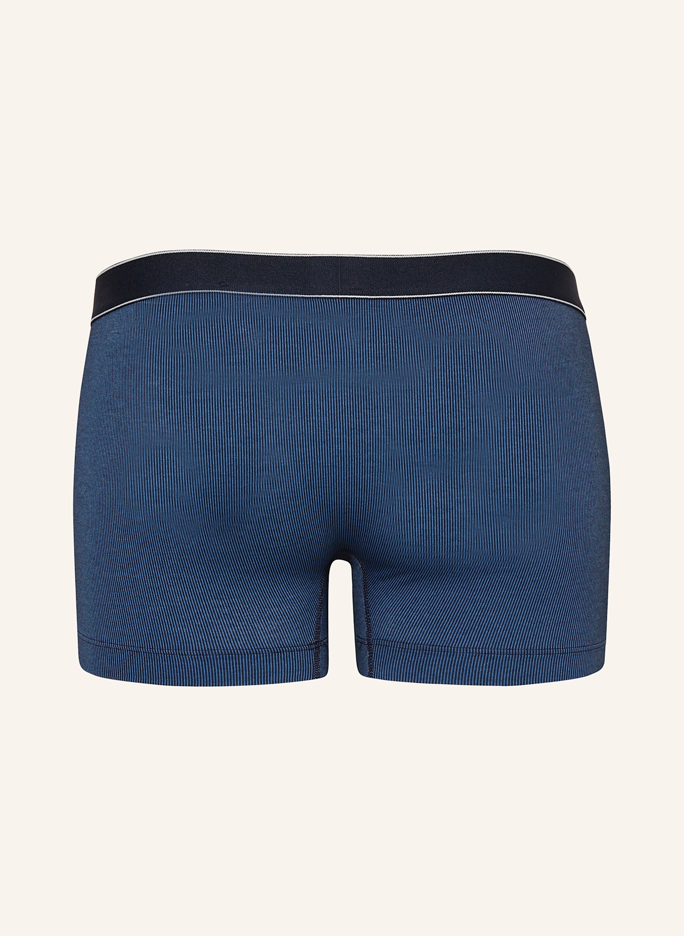 SCHIESSER DUALITY FUNCTION boxer shorts: DARK BLUE / BLACK