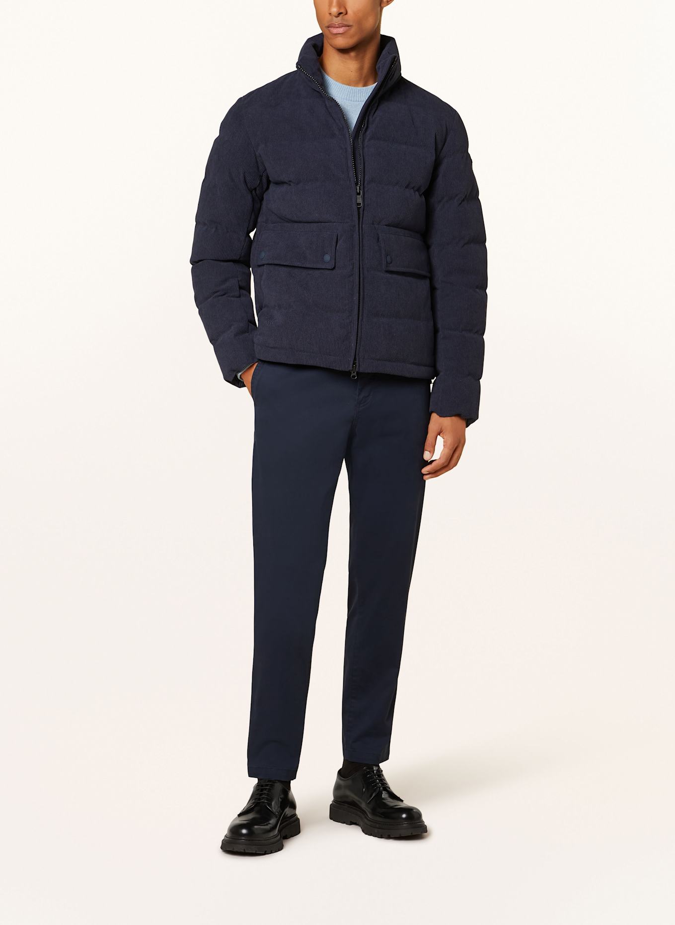 COLMAR Daunenjacke aus Cord, Farbe: DUNKELBLAU (Bild 2)
