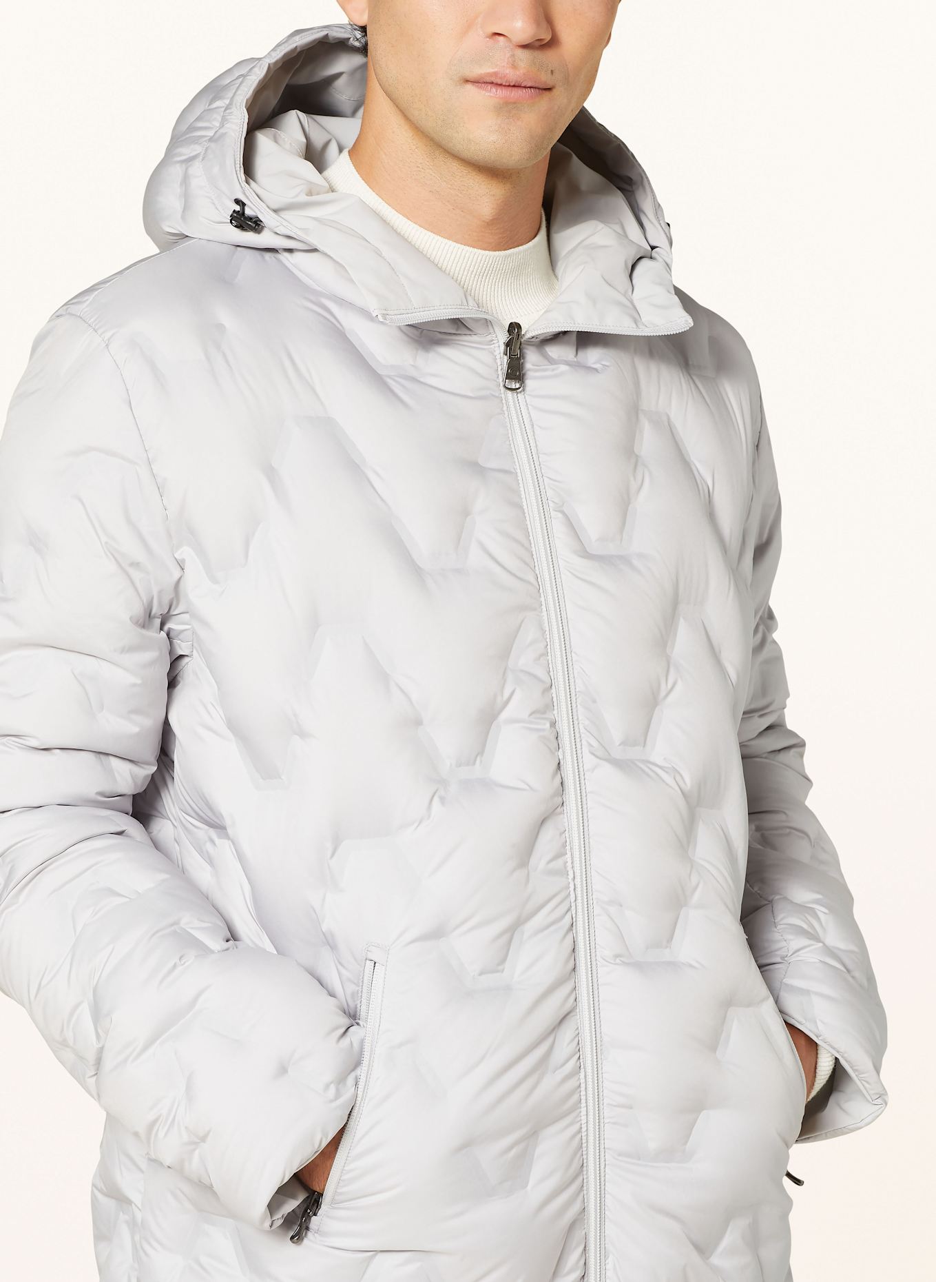 COLMAR Reversible down parka, Color: LIGHT GRAY (Image 7)